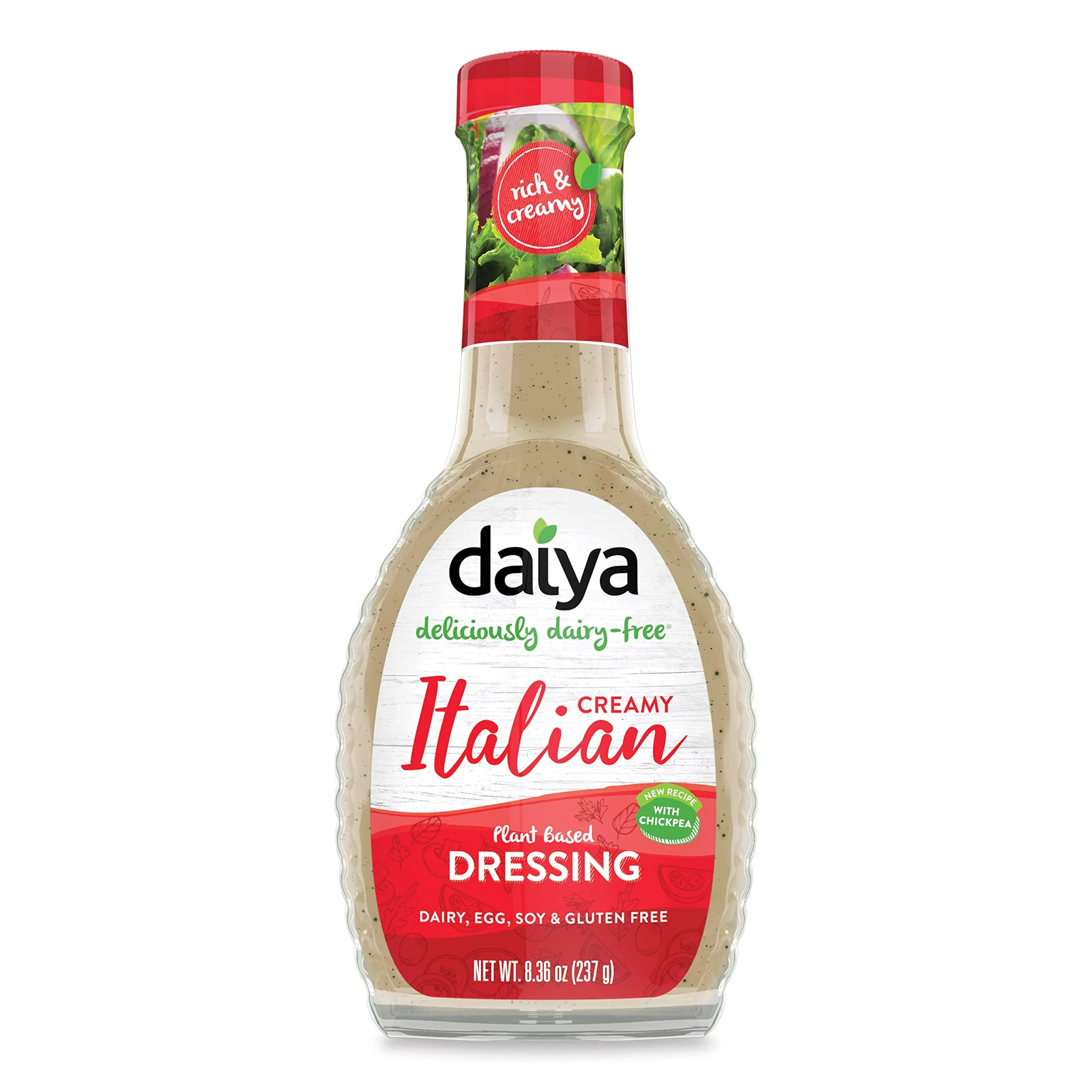 DAIYA Creamy Italian Dressing, 8.36 OZ Italian 8.36 Ounce (Pack of 1)