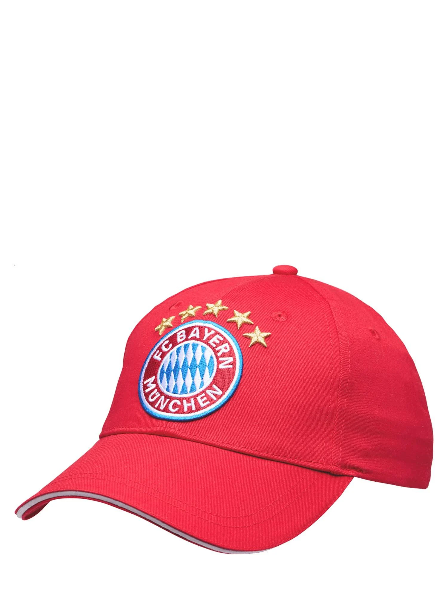 FC Bayern Munich baseball cap | Baseball cap | Logo | Adult one size red - FC Bayern M nchen