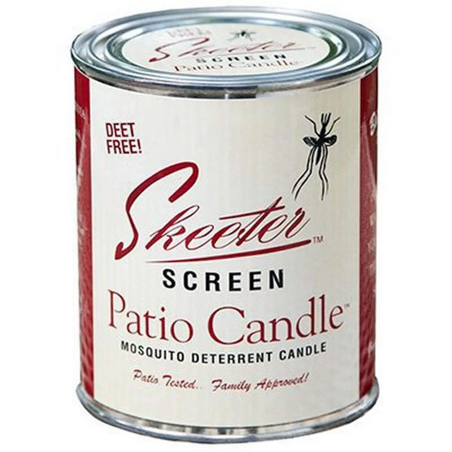 Skeeter Screen 90400 80-Hour Burn Time Patio Candle 1 Standard