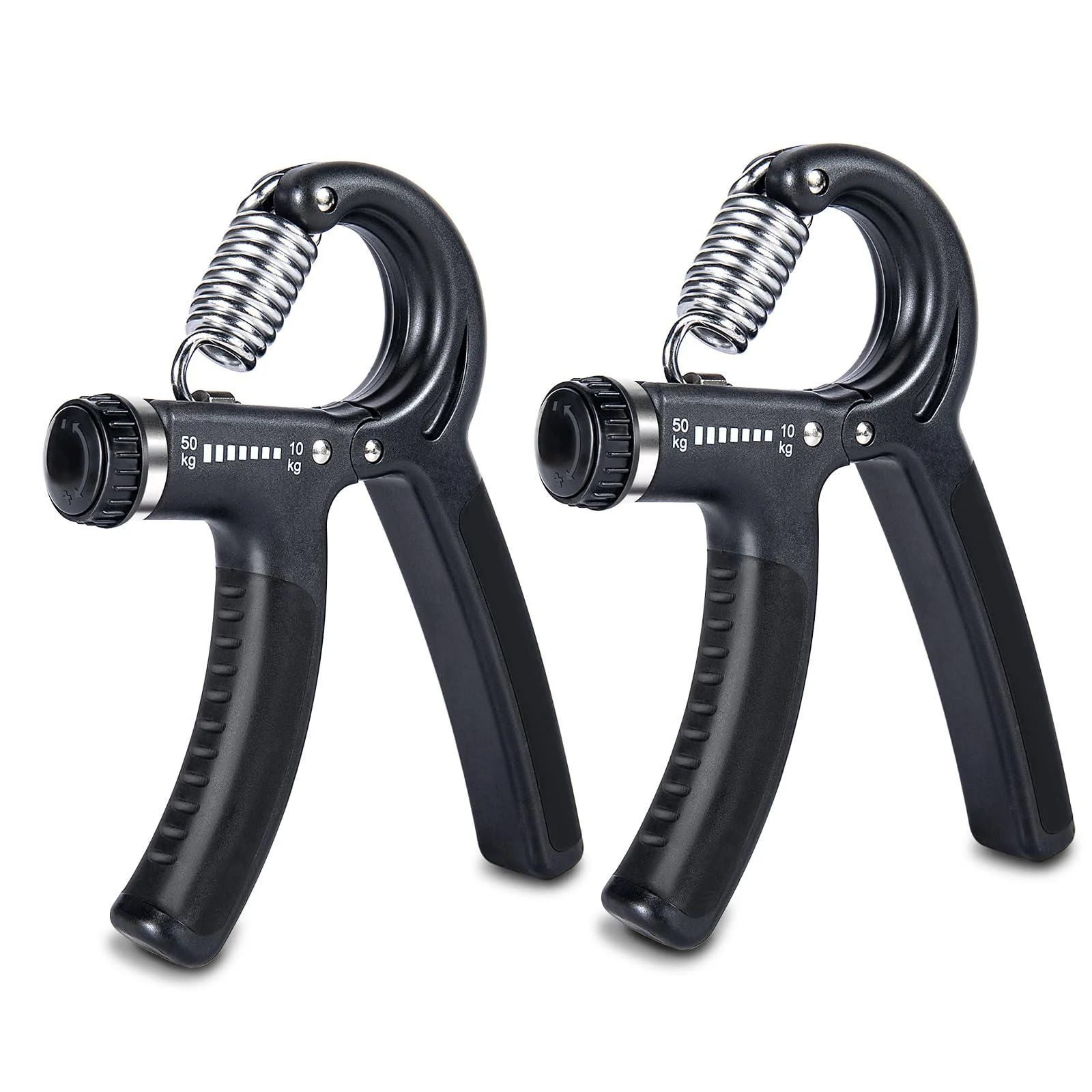 Apogo hand trainer 2 -Set Hand Training device Fingers trainer fingertips Handle -tinge coach Hand muscle trainer Adjustable resistance area forearm strength training - reduces joint pain