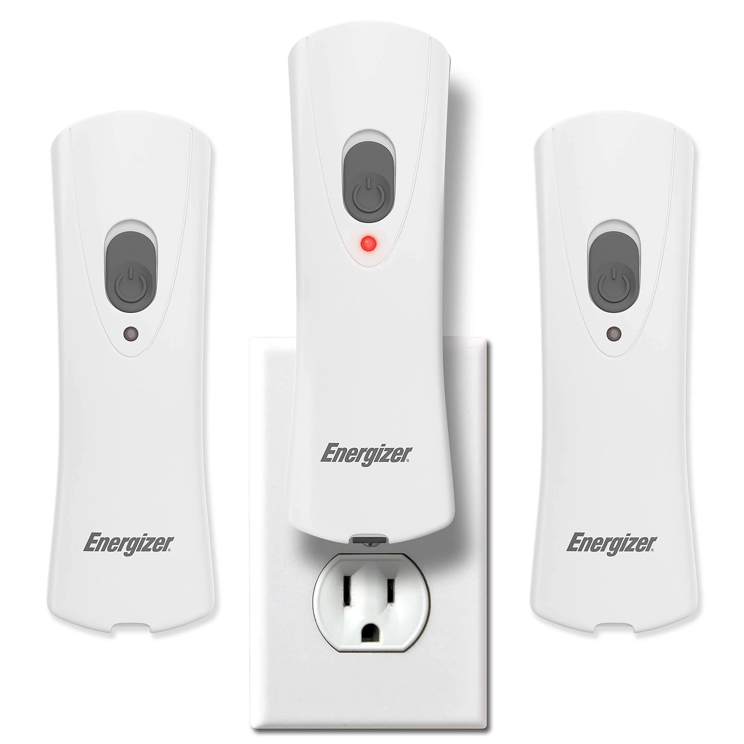 Energizer LED Rechargeable Plug-in Flashlights, Emergency Lights for Home Power Failure Emergency, Safety Plug-in Power Outage Light, Great for Hurricane Supplies, Black Outs, Power Failure