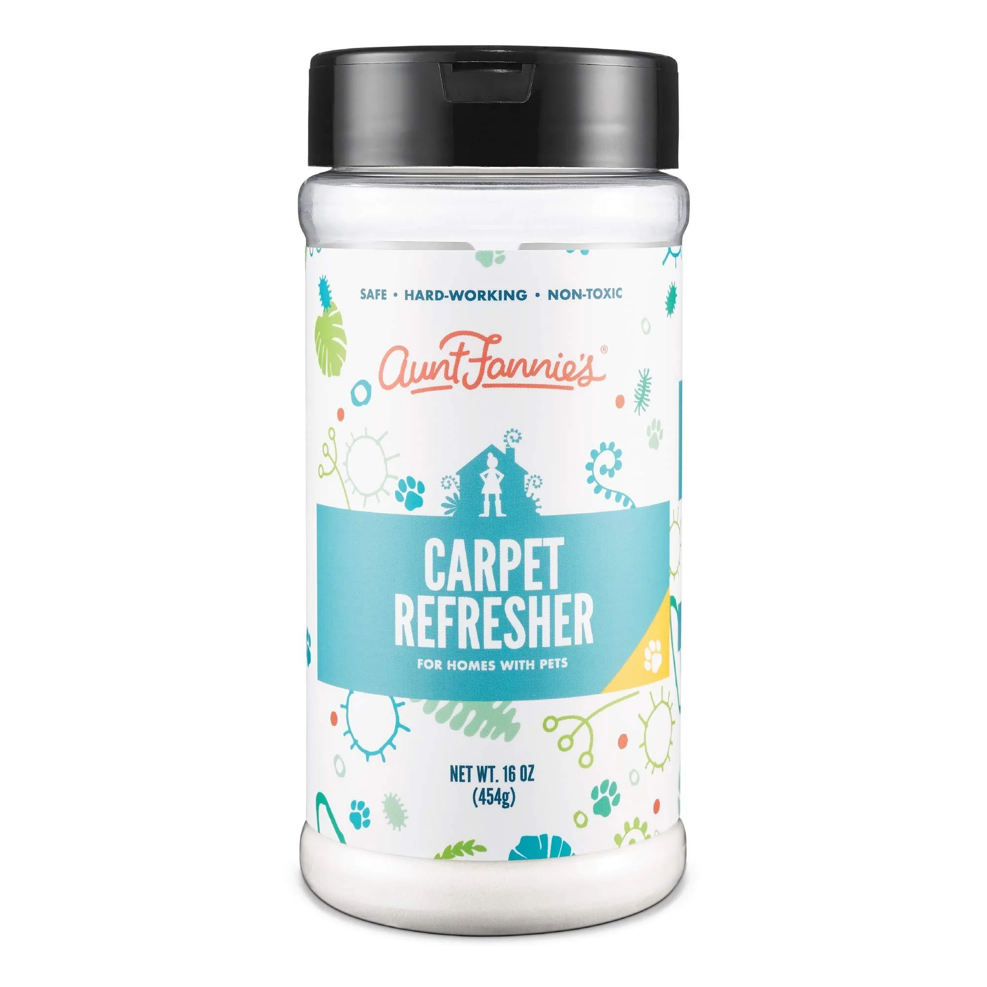 Aunt Fannie's Carpet Refresher For Homes with Pets Fresh Citrus 16 oz (454 g)