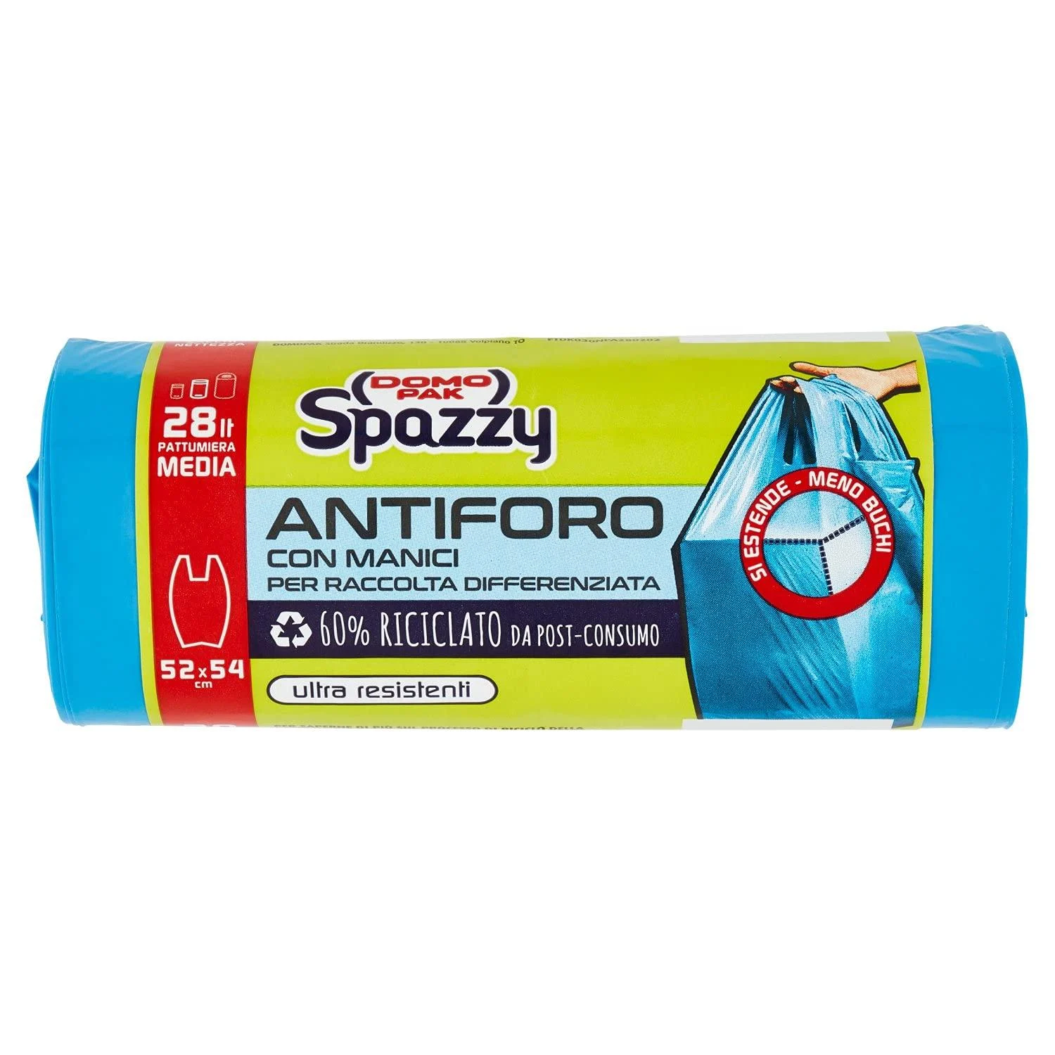 Dompak Bag Blue.Lt.28 Pz.20 - Domopak Spazzy