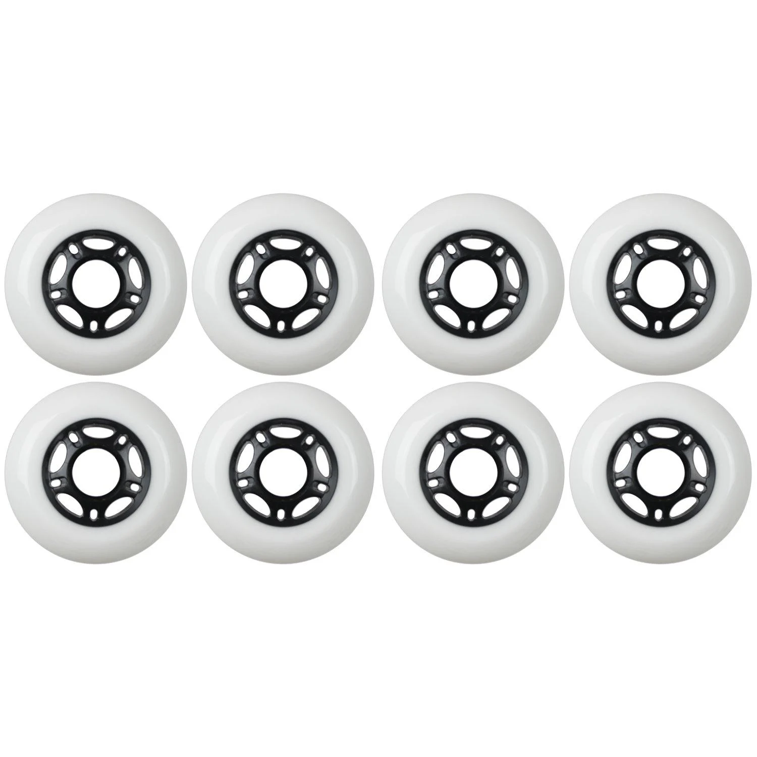 KSS Outdoor Asphalt Formula 89A Inline Skate X8 Wheels White 80mm
