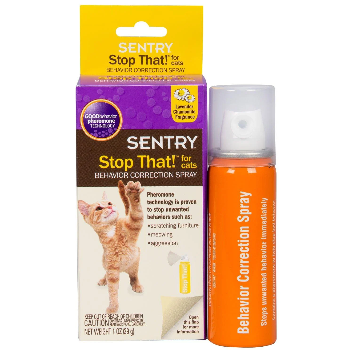 SENTRY Stop That! For Cats, 1 oz - SENTRY PET CARE
