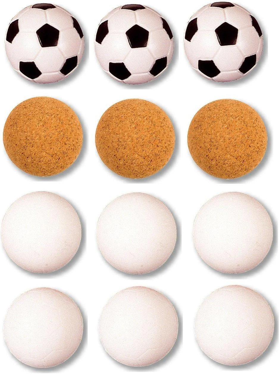 12 soccer balls (4x3) 4 different types - IMPI