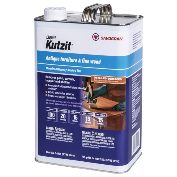 01243 Paint/Varnish Remover, Liquid, 1 gal, - Savogran