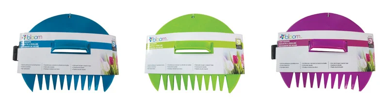 2110BL Leaf Scoop, 14.9 in L, 1.3 in W, Poly Blade, Plastic Handle - Bloom