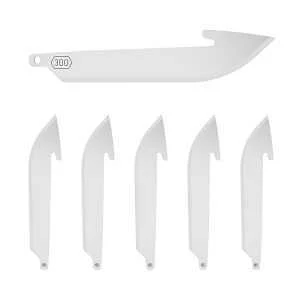 Razorsafe Series RR30-6 Replacement Razor Blade Set, 3 in L, Stainless Steel