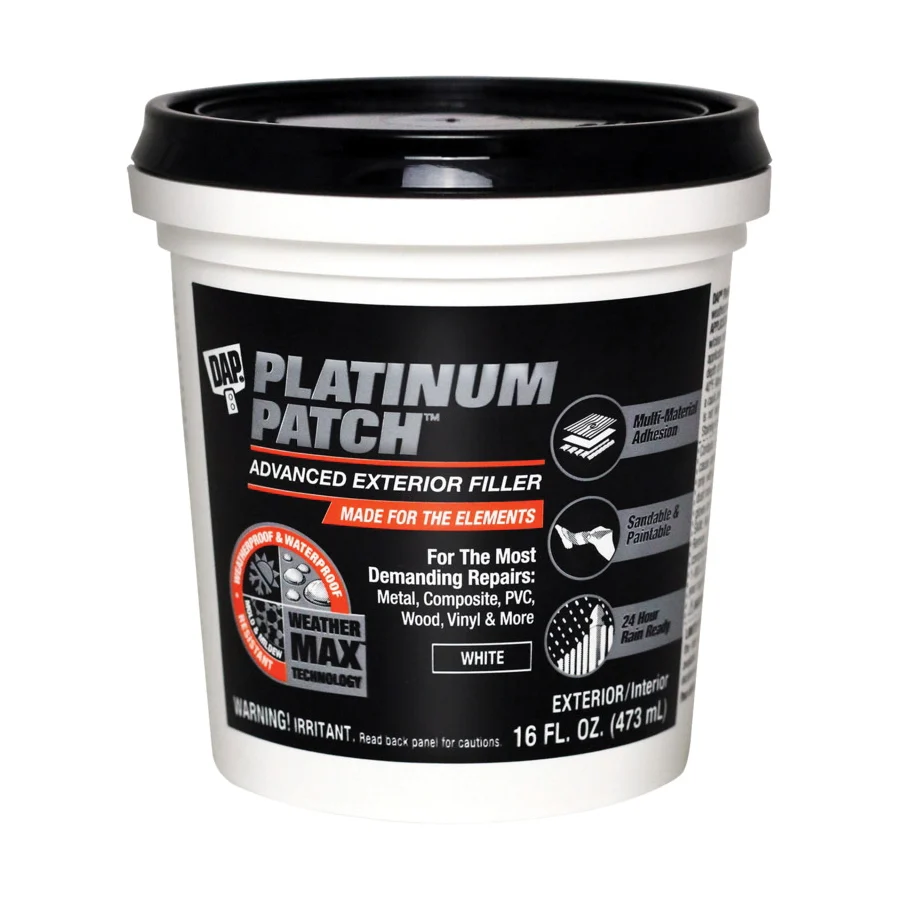 18740 Spackling Paste, White, 16 oz - DAP