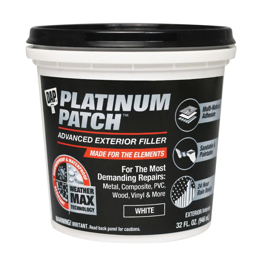 18787 Spackling Paste, White, 32 oz - DAP
