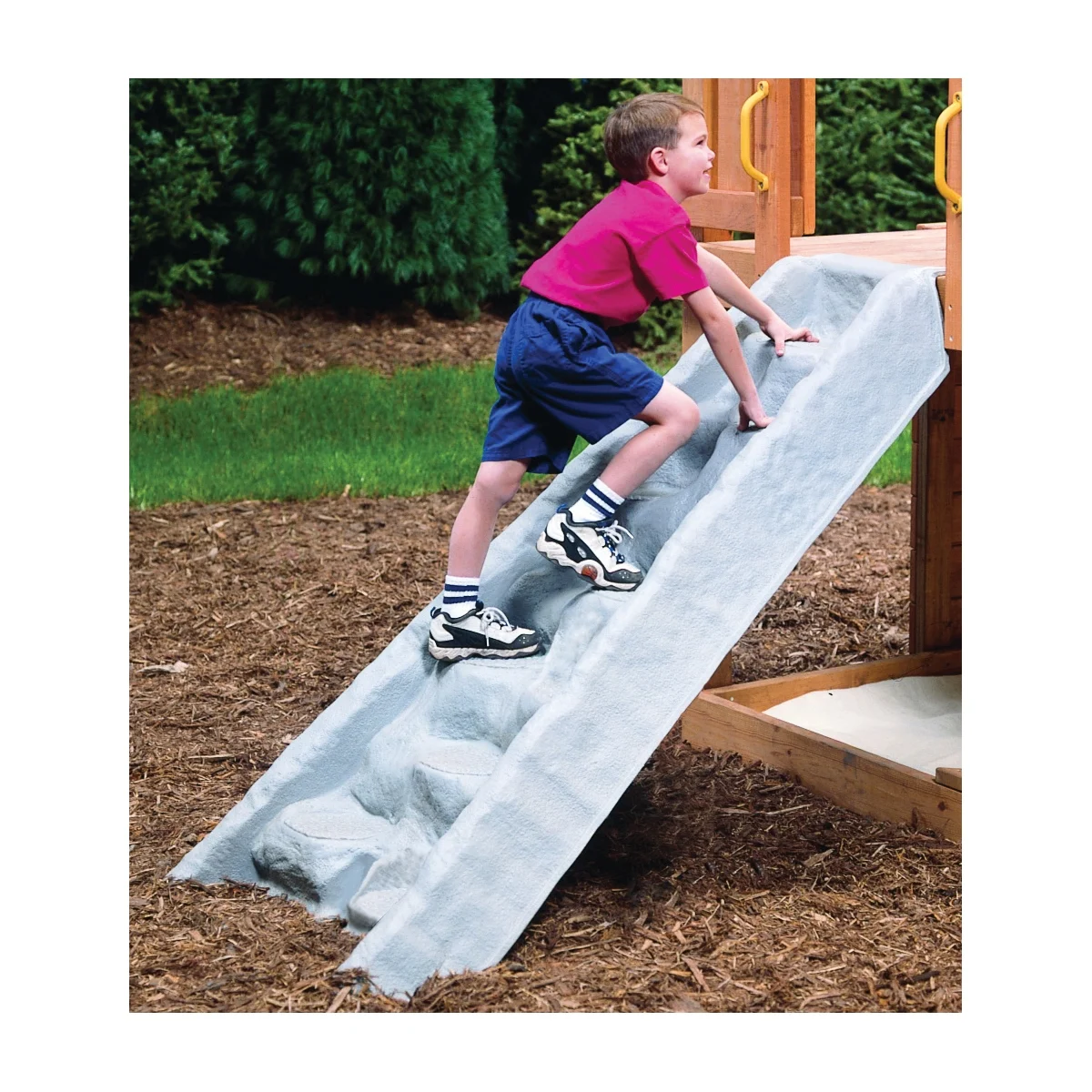 PS 8850 Climbing Wall, HDPE, Gray - Playstar
