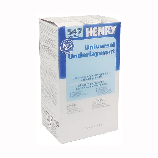 12159 Underlayment, Gray, 10 lb, Box - Henry