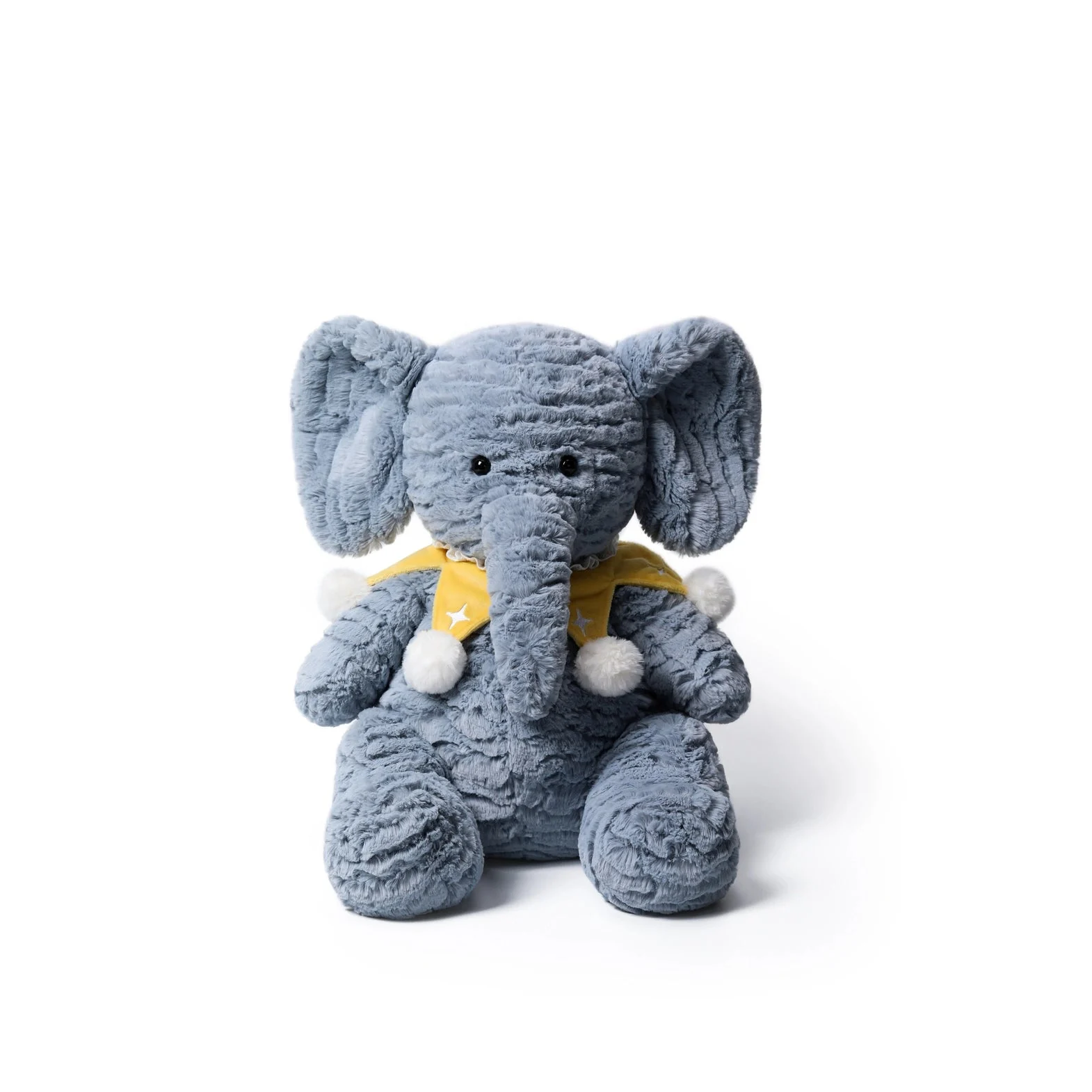 McHugs Starry Denim Elephant Stuffed Animal