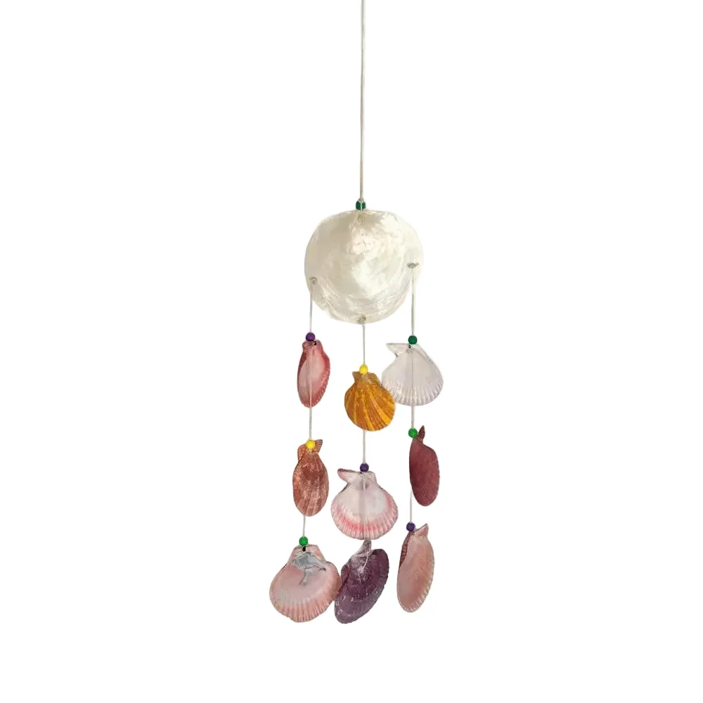 Scallop & Capiz Shell Windchime - EARTH'S ELEMENTS