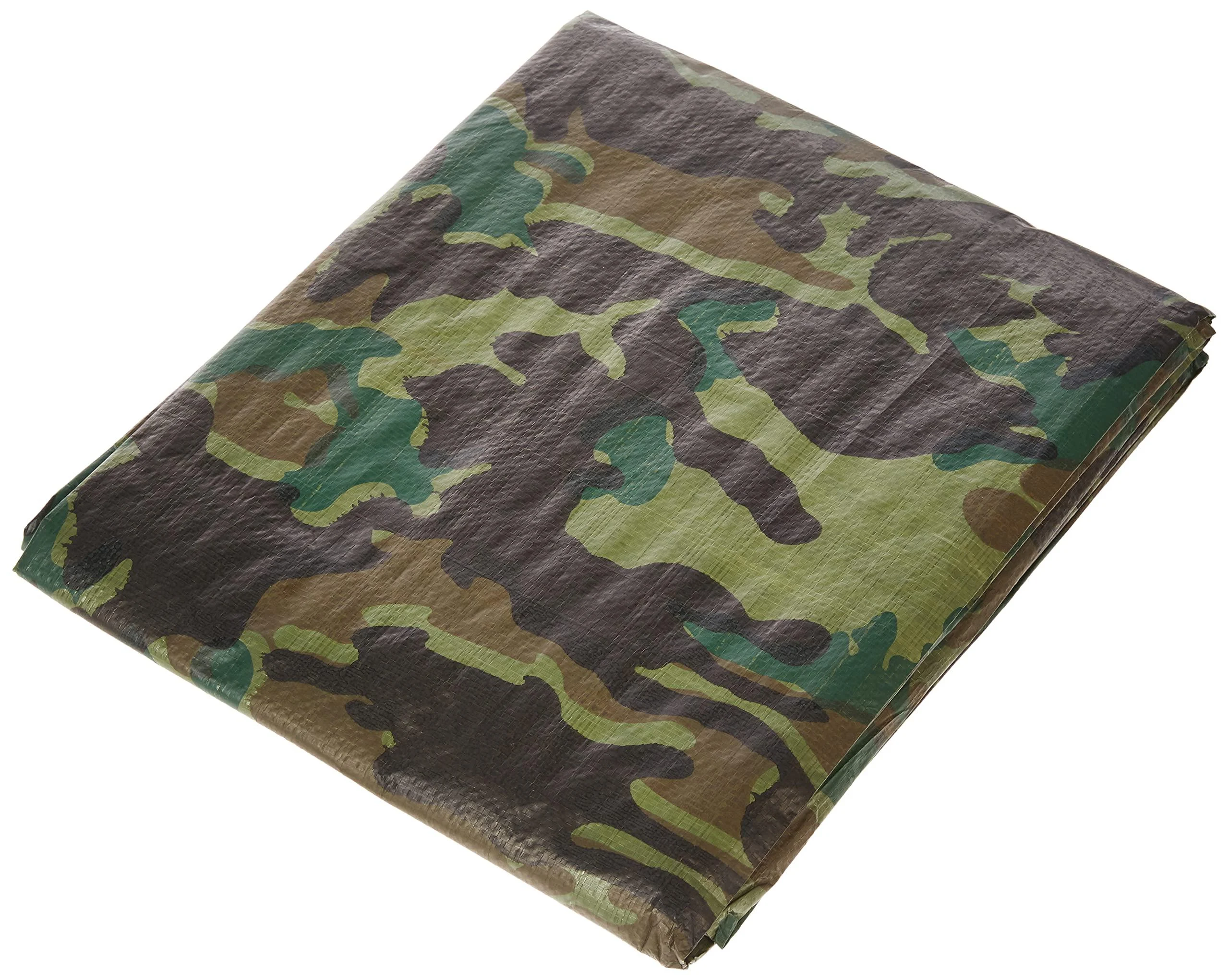 Stansport Reinforced Multi-Purpose Tarp 10 X 12-Feet Woodland Camo