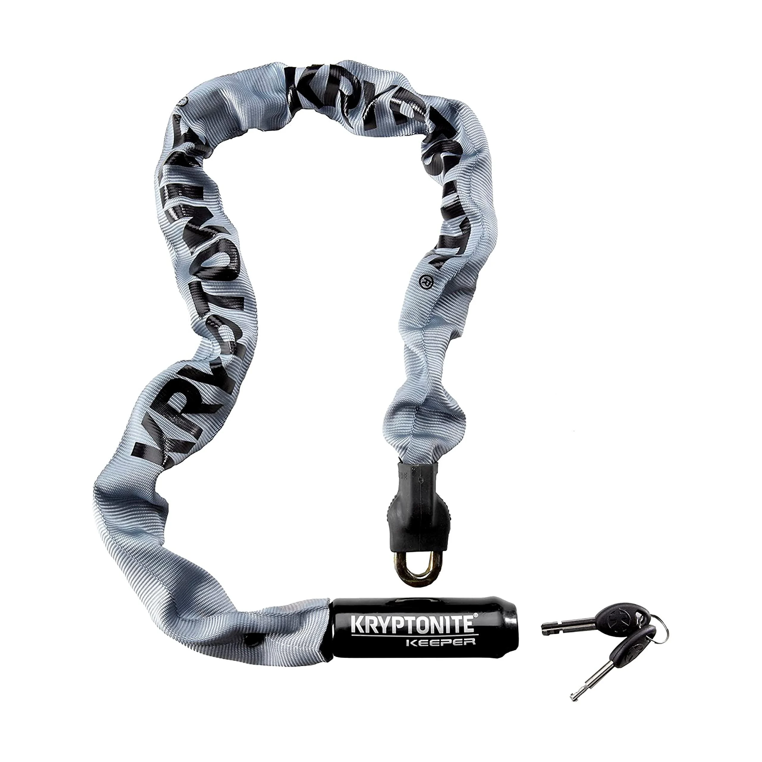 Kryptonite Keeper 785 Security Lock with Chain Gray 33.5" (85 cm) x 7 mm.