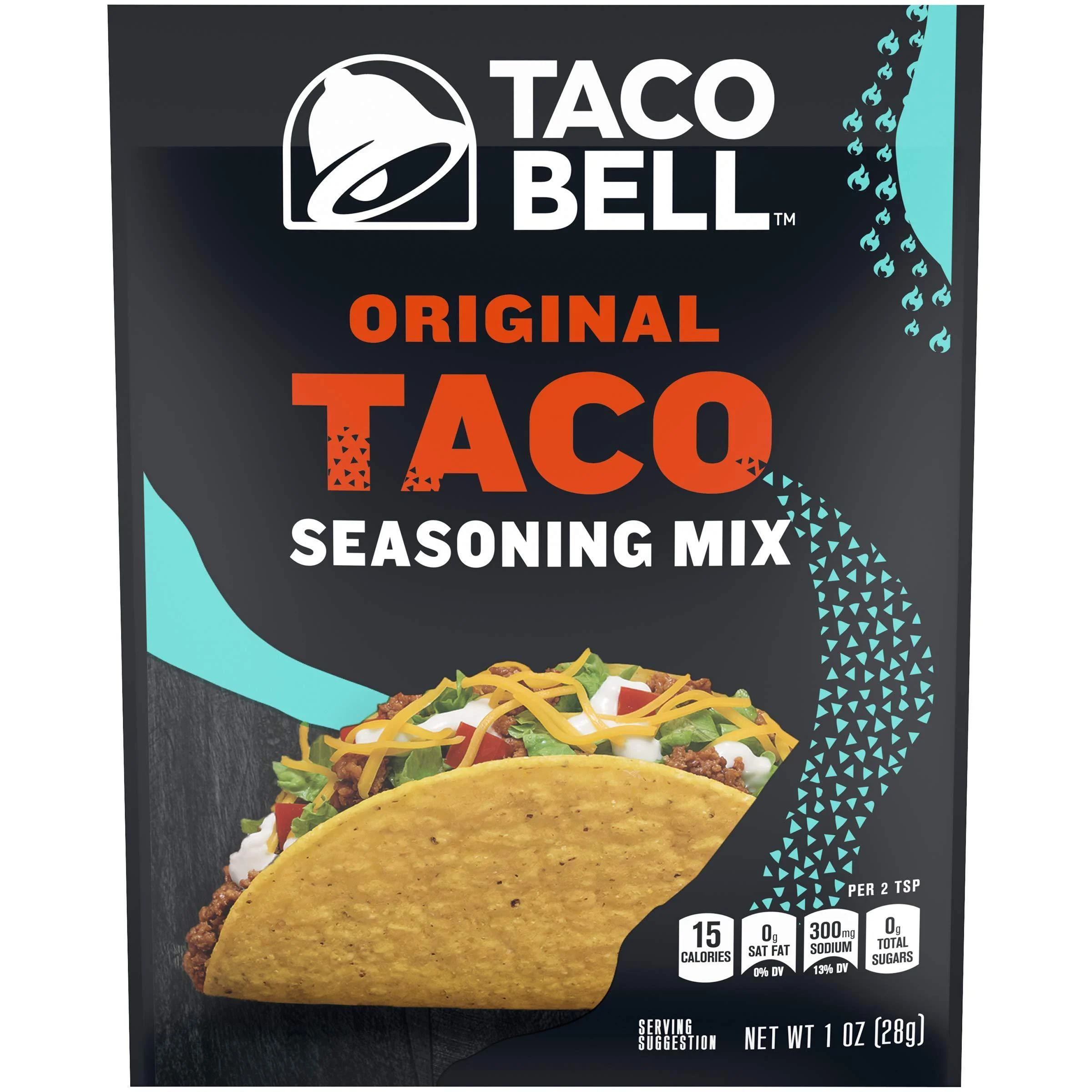 Taco Bell Original Taco Seasoning Mix (1 oz Packets (Pack of 24))