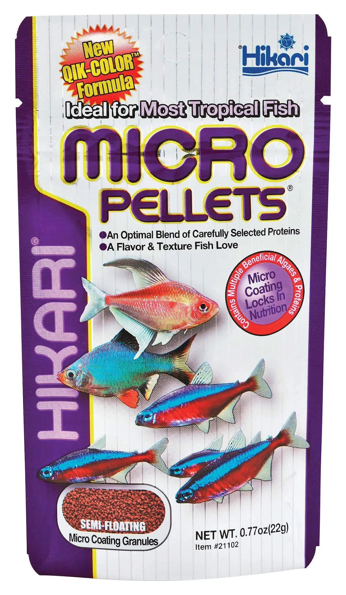 Hikari Fish Food 0.77 Ounce (Pack of 1) Black