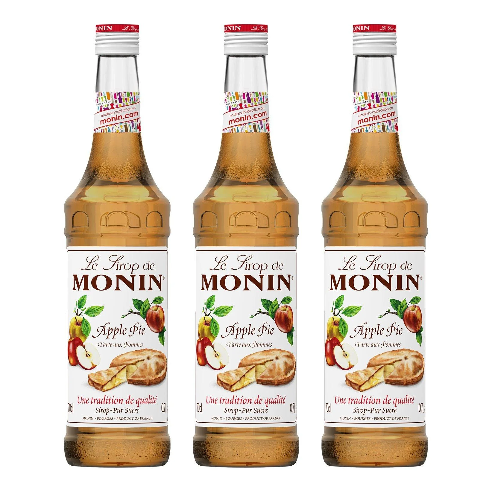 MONIN Apple Pie 1.17 cl Apple 700 ml (Pack of 1)