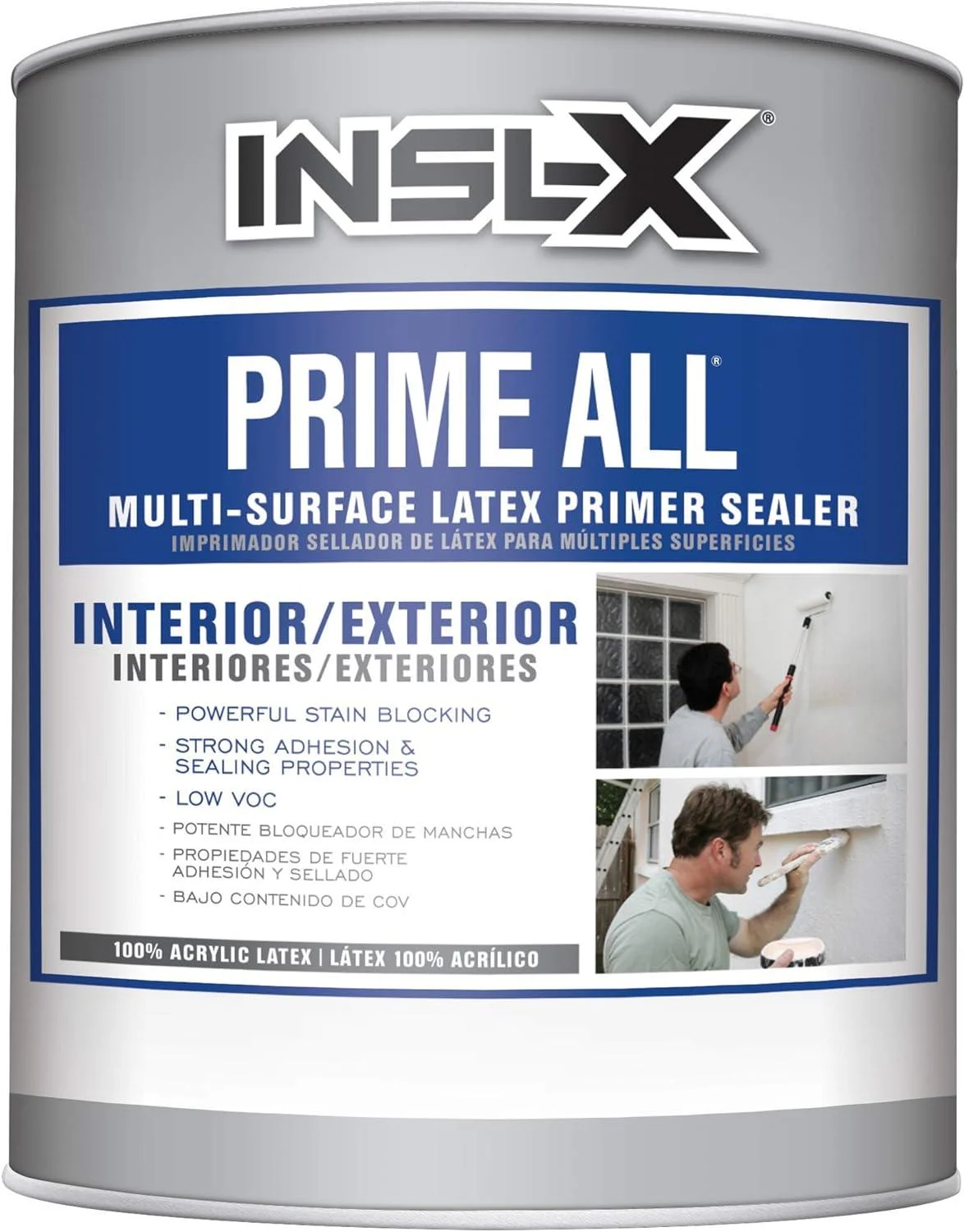 INSL-X AP100009A-04 Prime All Multi-Surface Acrylic Primer, White 32 Fl Oz (Pack of 1)