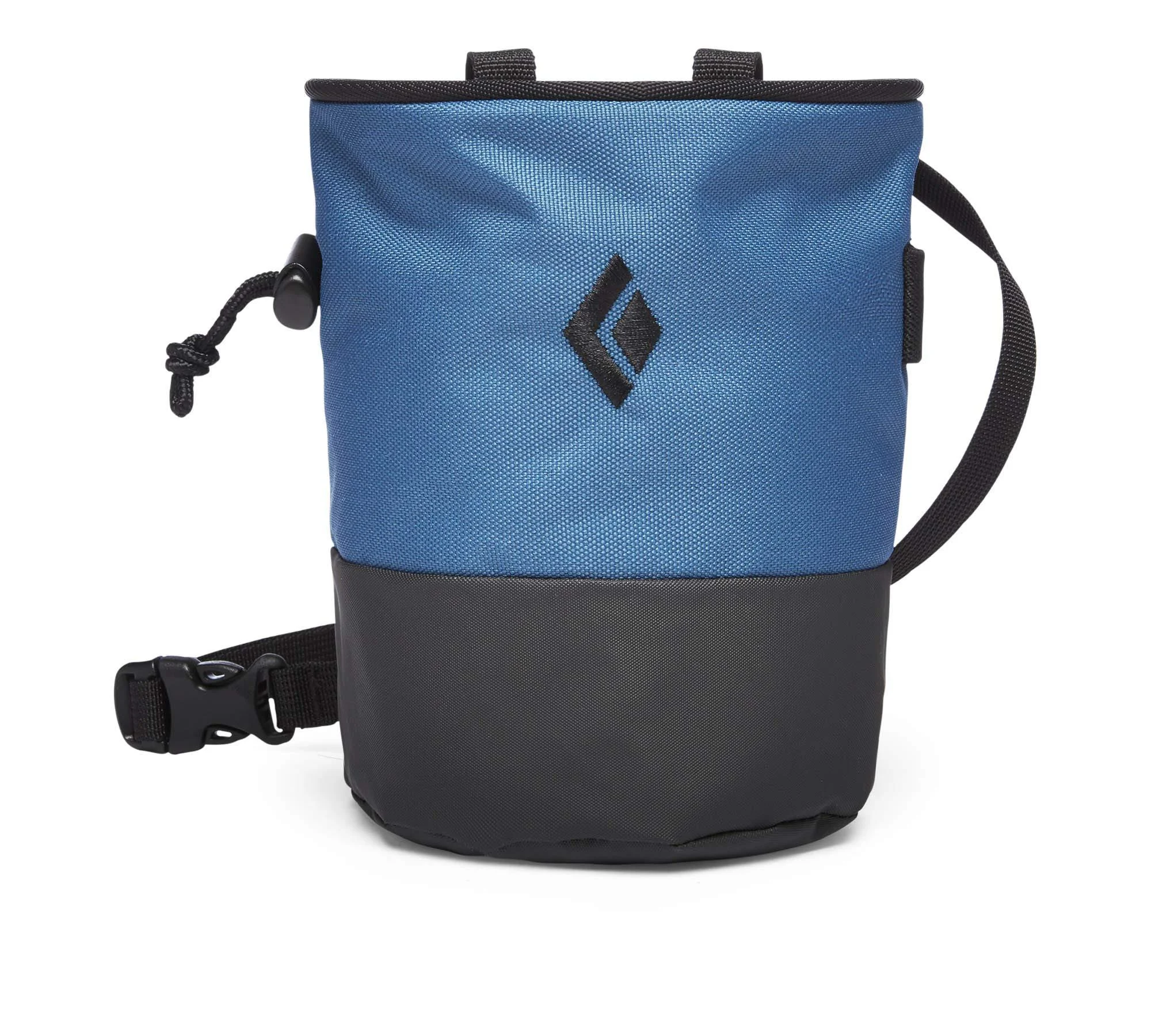 Black Diamond Mojo Zip Chalk Bag (New 2019) Astral Blue / Slate Small/Medium