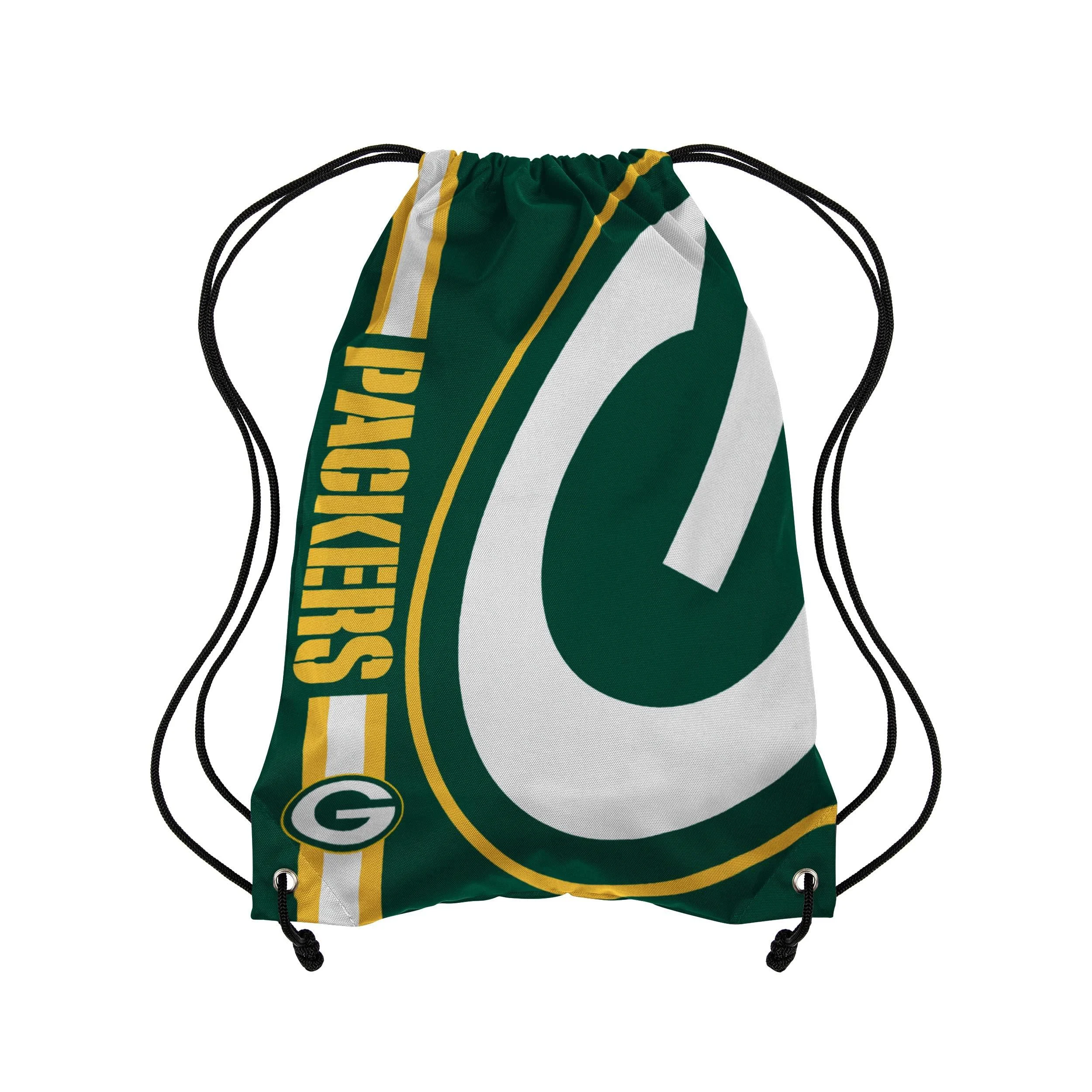 Green Bay Packers NFL Big Logo Drawstring Backpack - FOCO