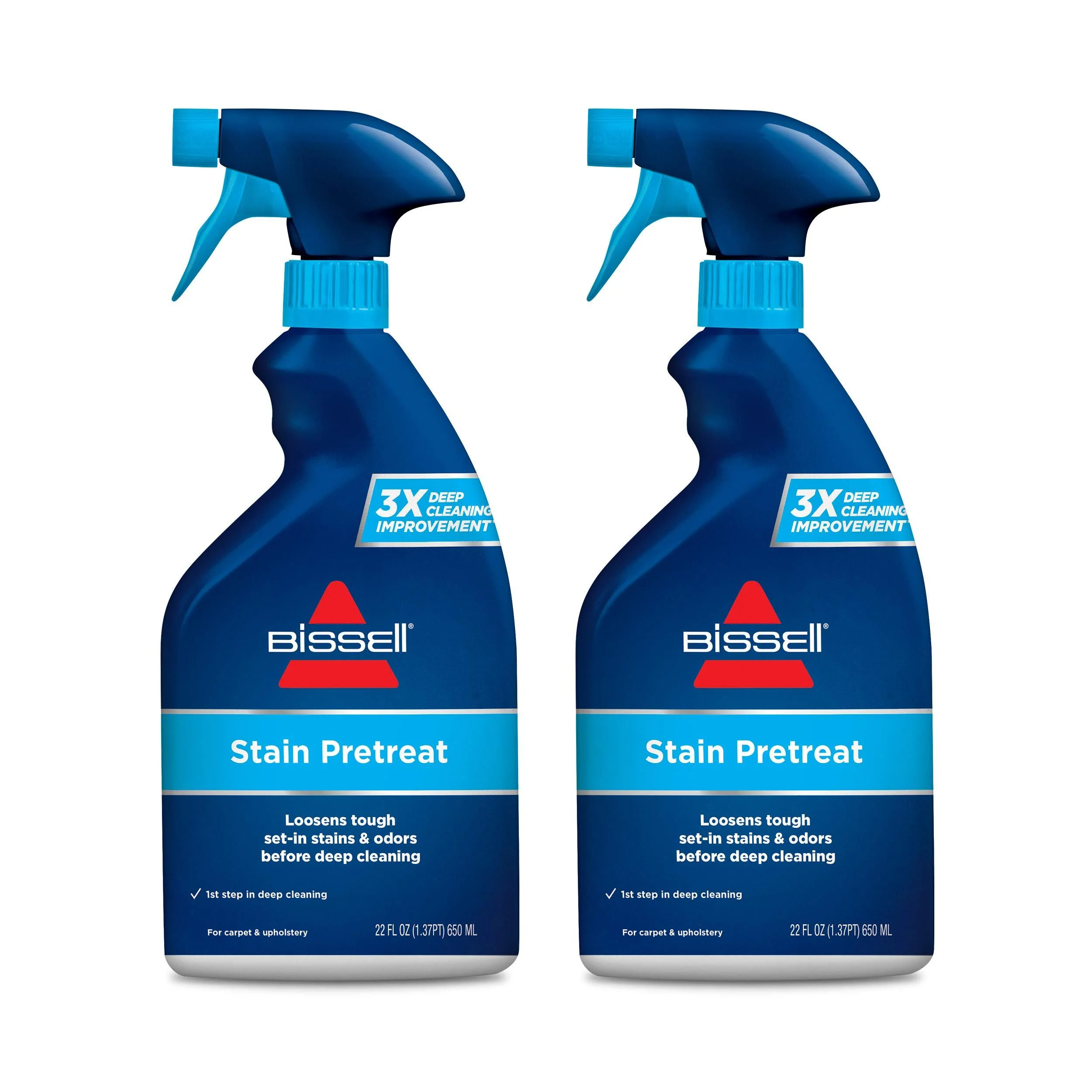 Bissell Tough Stain Pretreat Formula, 22 Fl Oz, Pack of 2 2 Pack