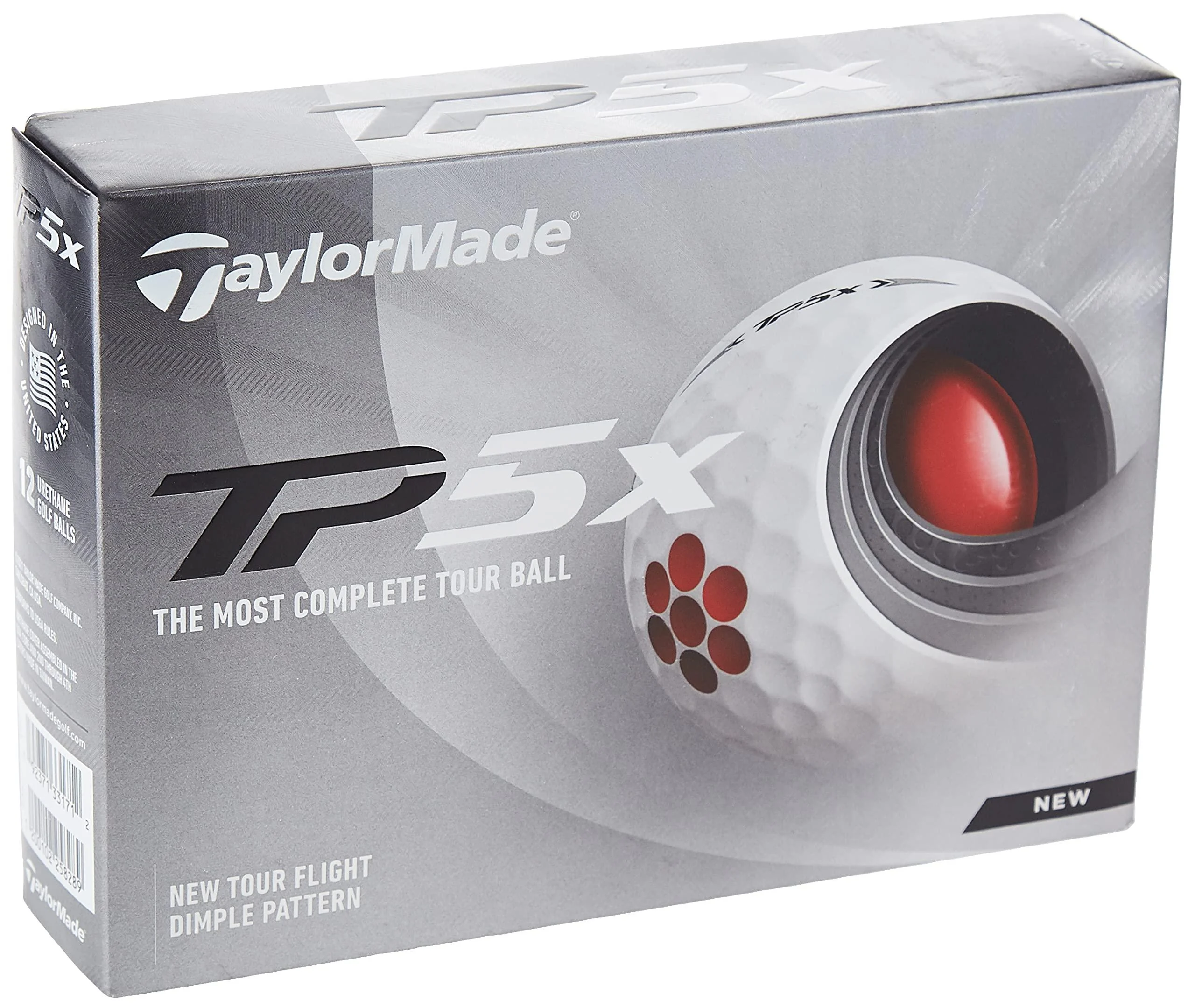 Taylor Made TP5 Golf Balls White TP5x - TaylorMade