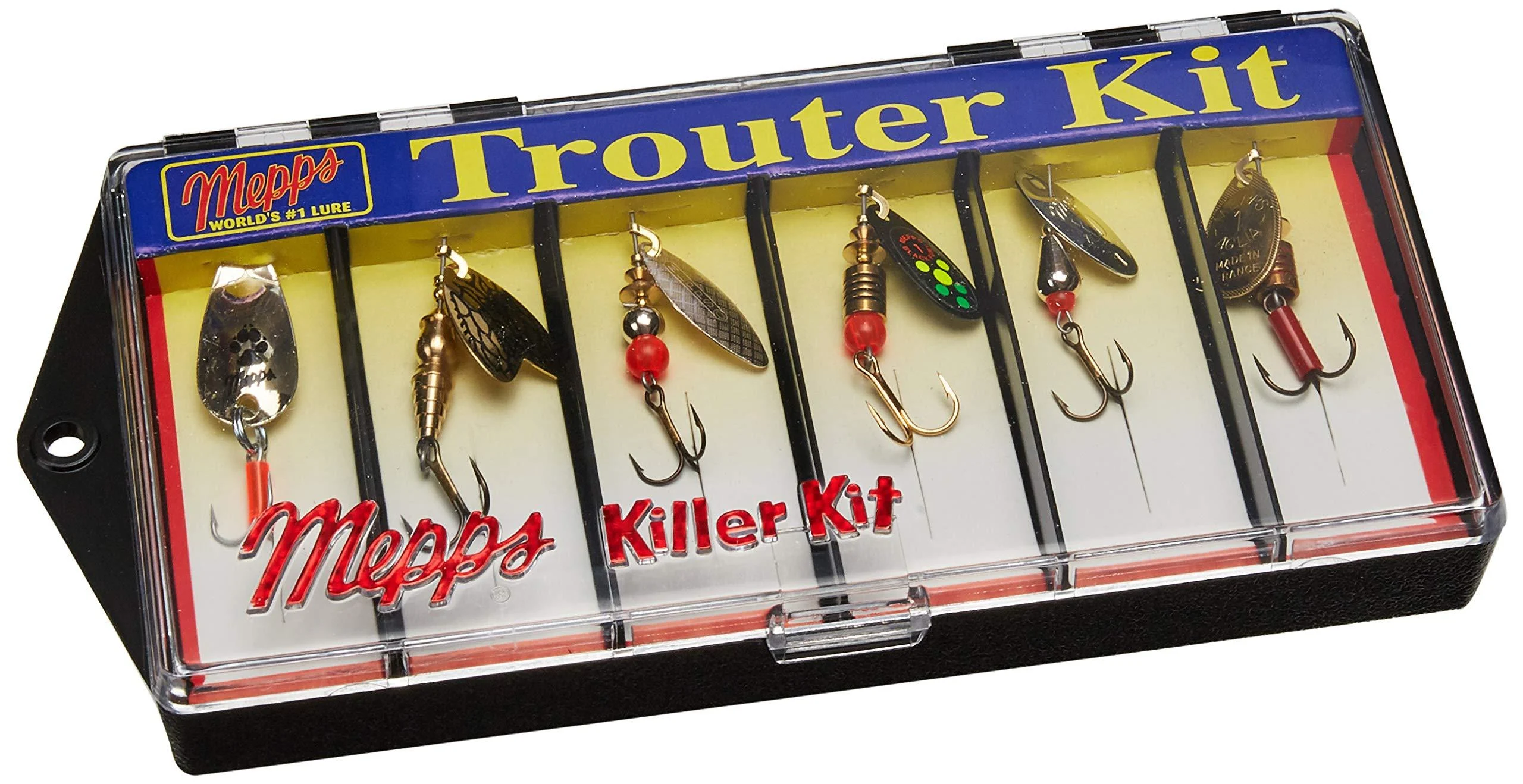 Mepps Plain Lure Assortment Trouter Kit - Mepp's