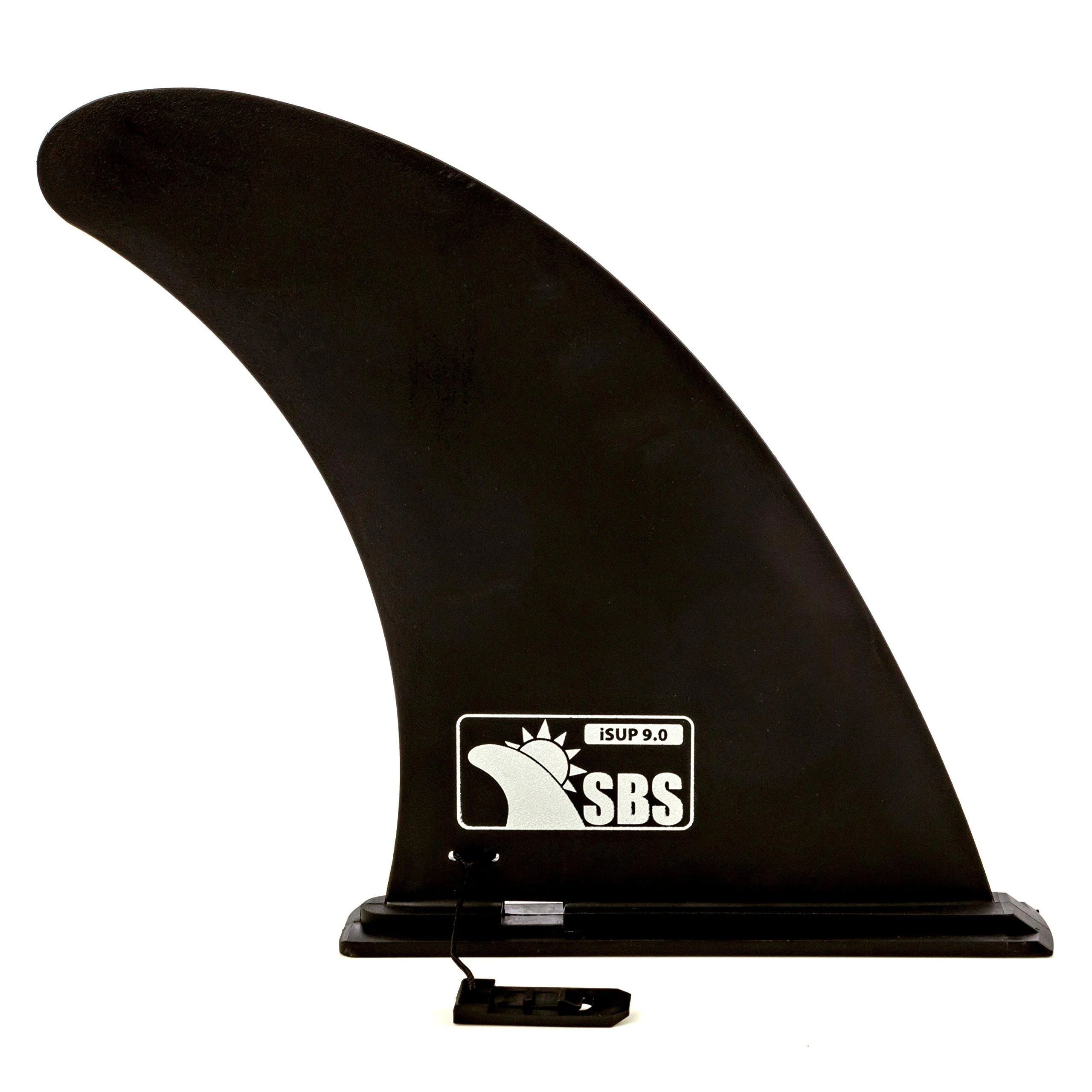 Santa Barbara Surfing SBS 9" iSUP Fin - Quick Release Slide in Fin for Inflatable Paddleboard (Aqua Marina, Vilano, etc)