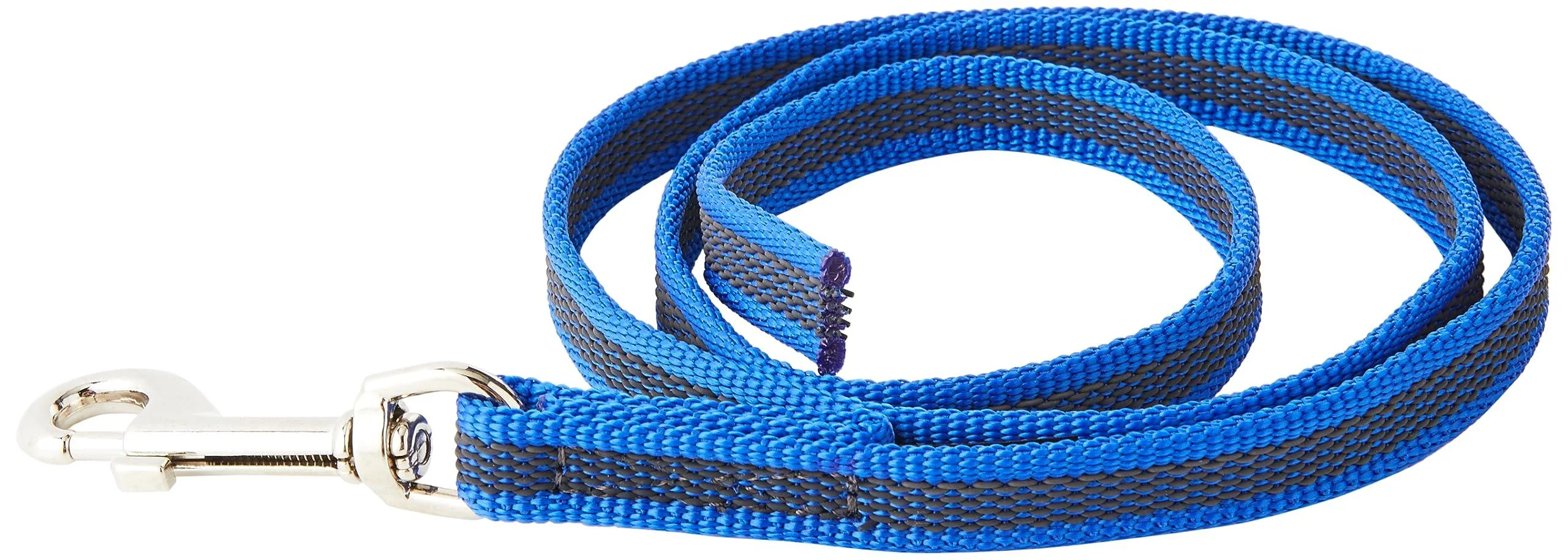 IDC Color & Gray rubberized leash 14 mm x 1 m without loop blue-grey Blue-grey 14 mm x 1 m (without loop)