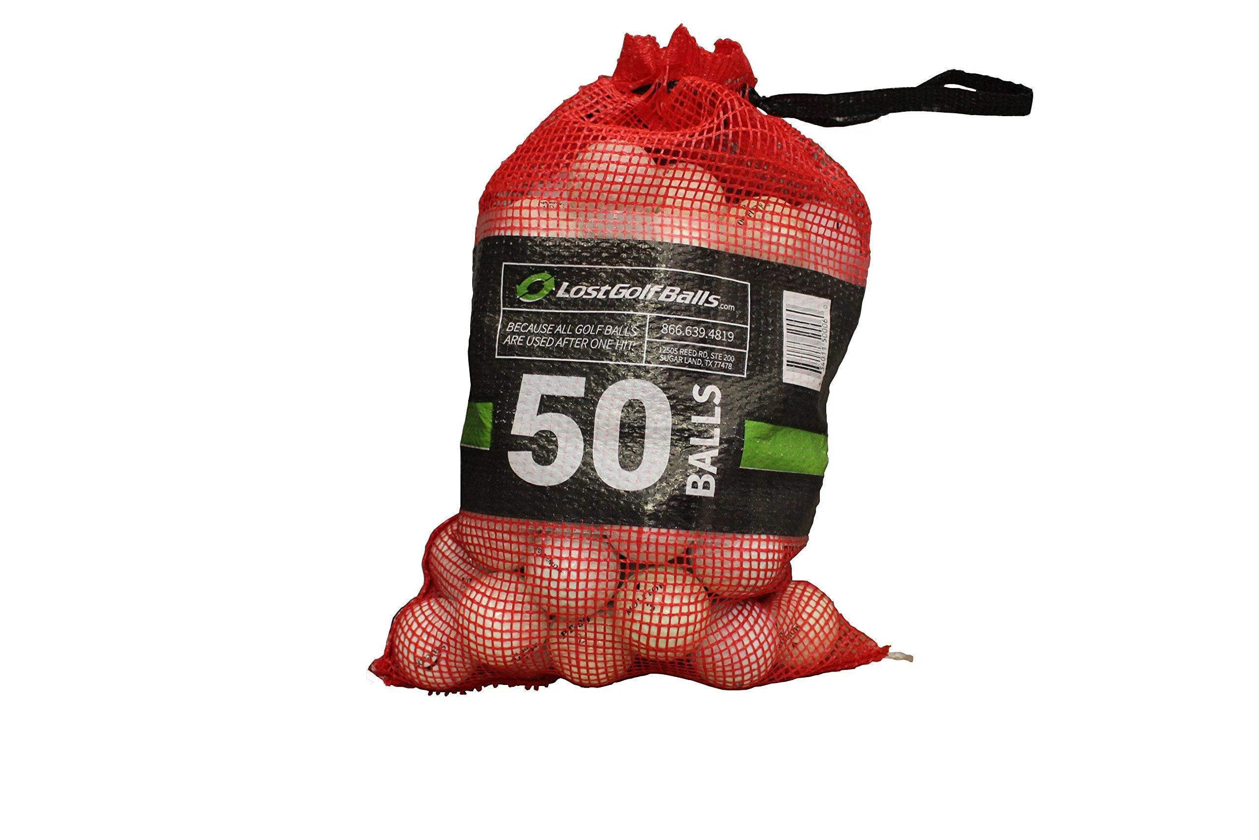 Color Recycled Golf Balls Mix (Pack of 50) - Value