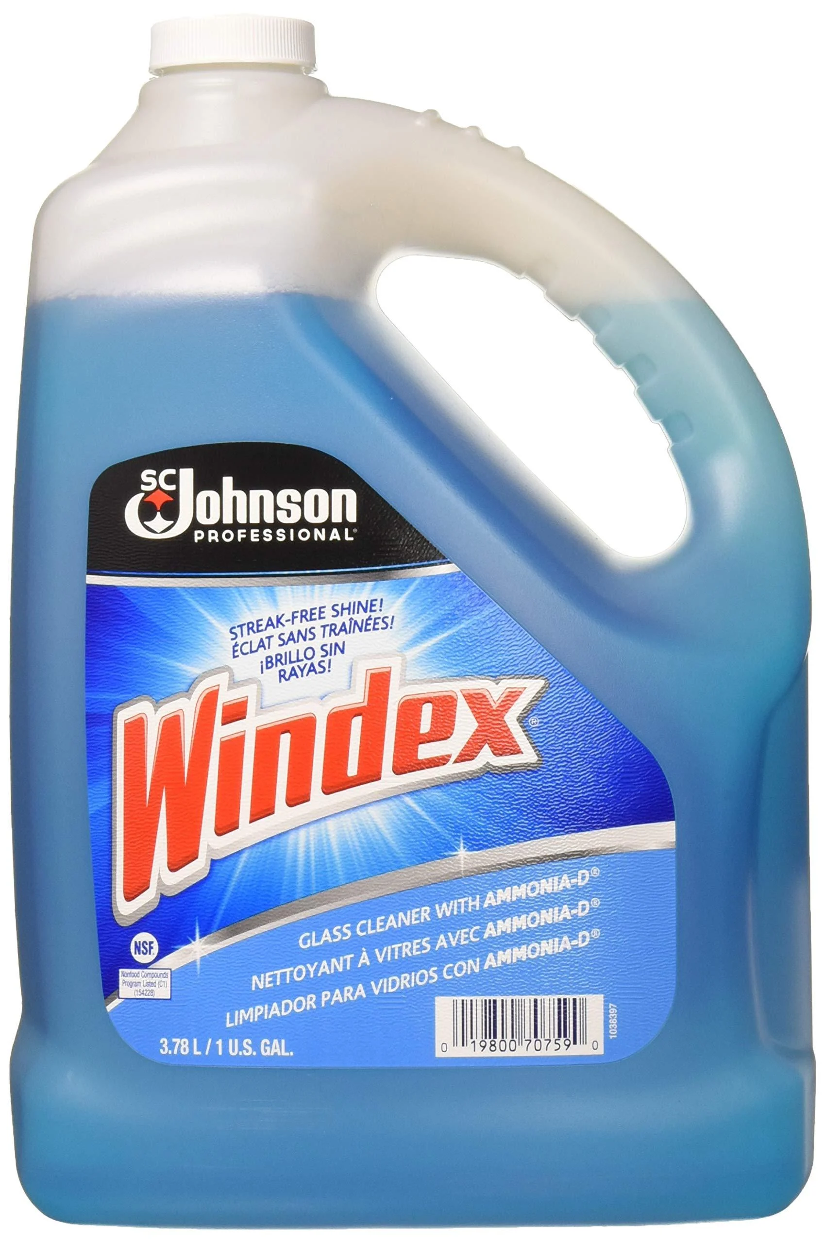 Windex Unscented Glass 1 gallon Blue - Windexreg
