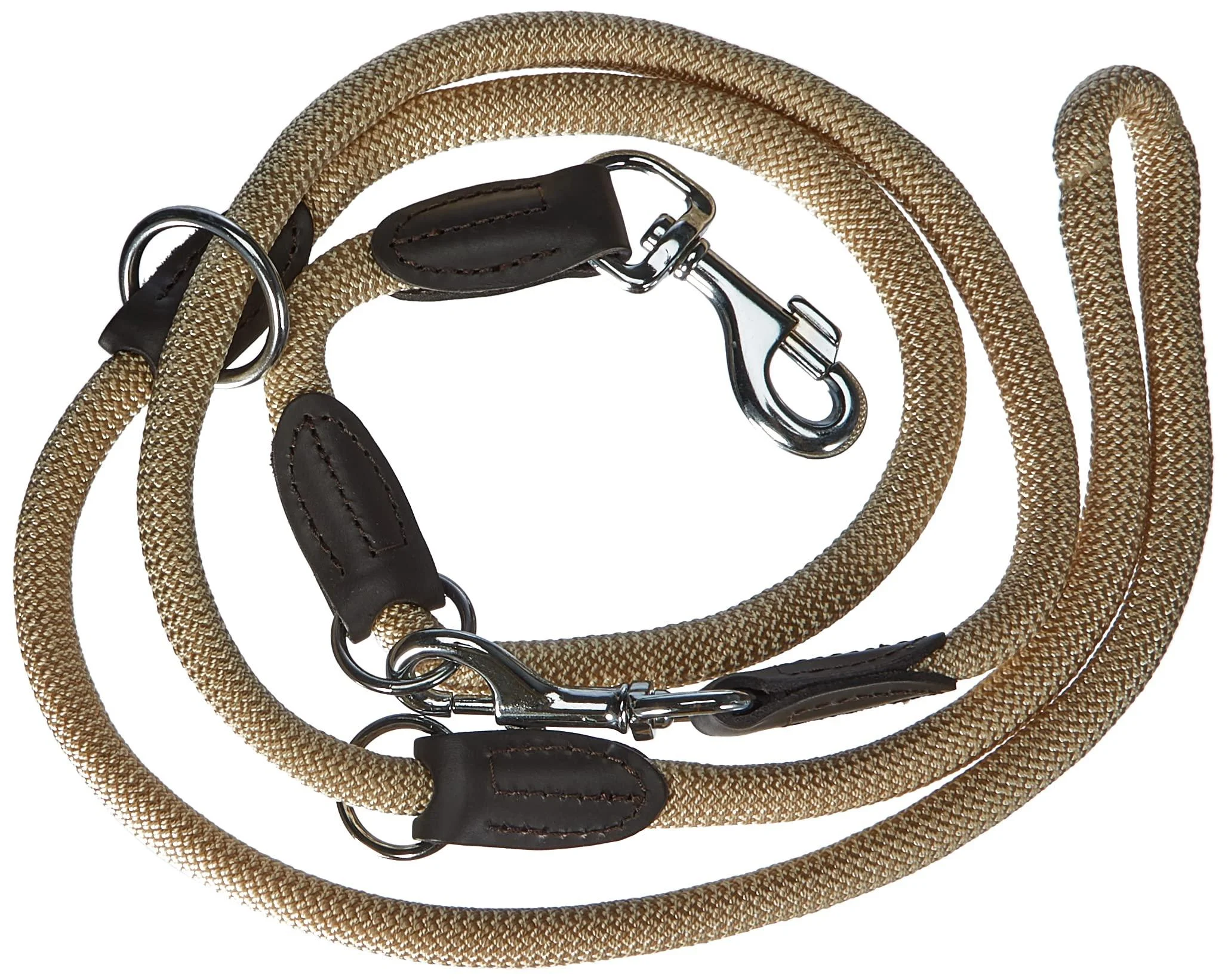 HUNTER Freestyle Adjustable leash for dogs robust weatherproof 1.0/200 cm beige 1.0 x 200 cm beige