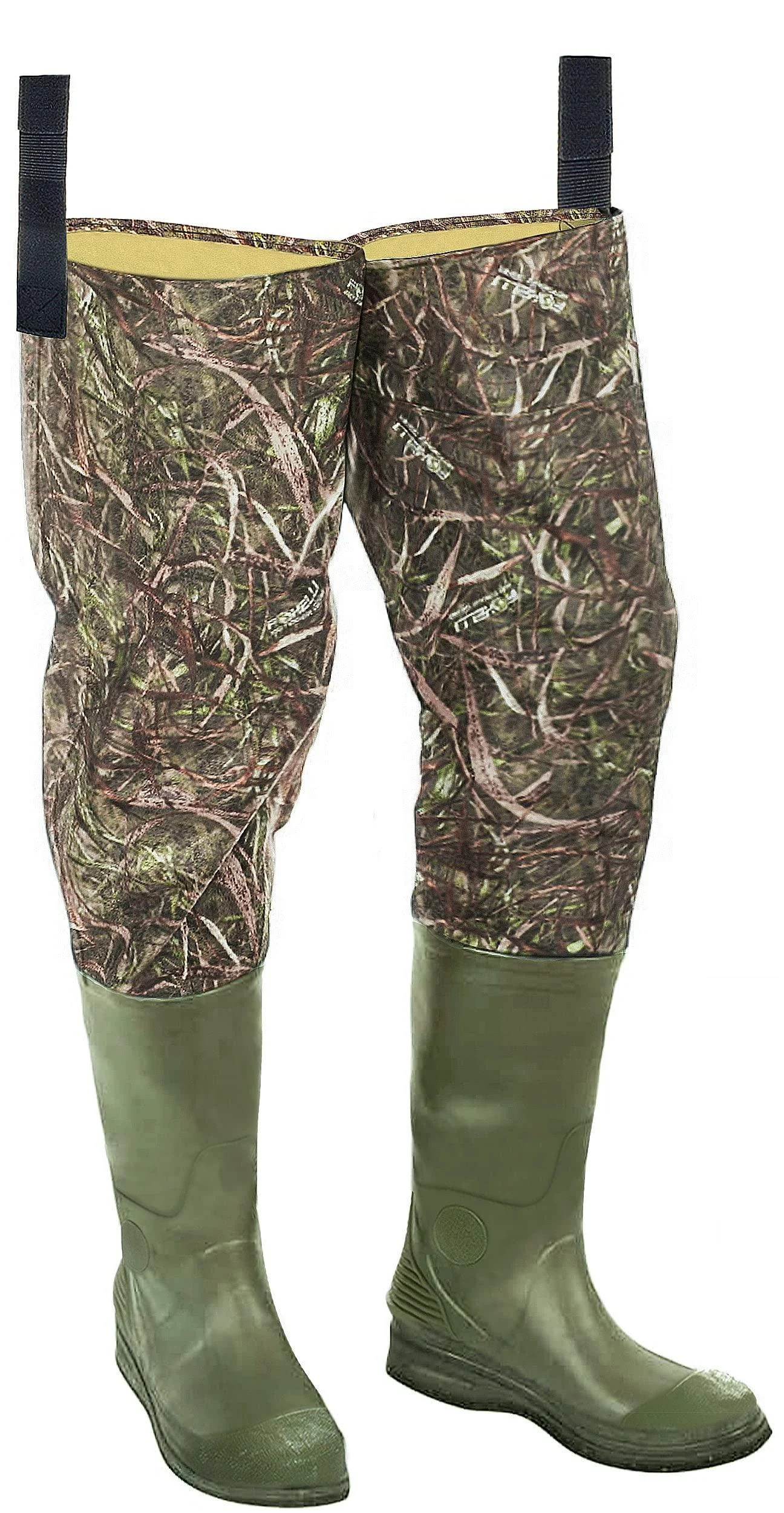 Foxelli Hip Waders Waterproof Camo Hip Waders for Men & Women with Boots Lightweight Wading Hip Boots for Fishing & Hunting 11