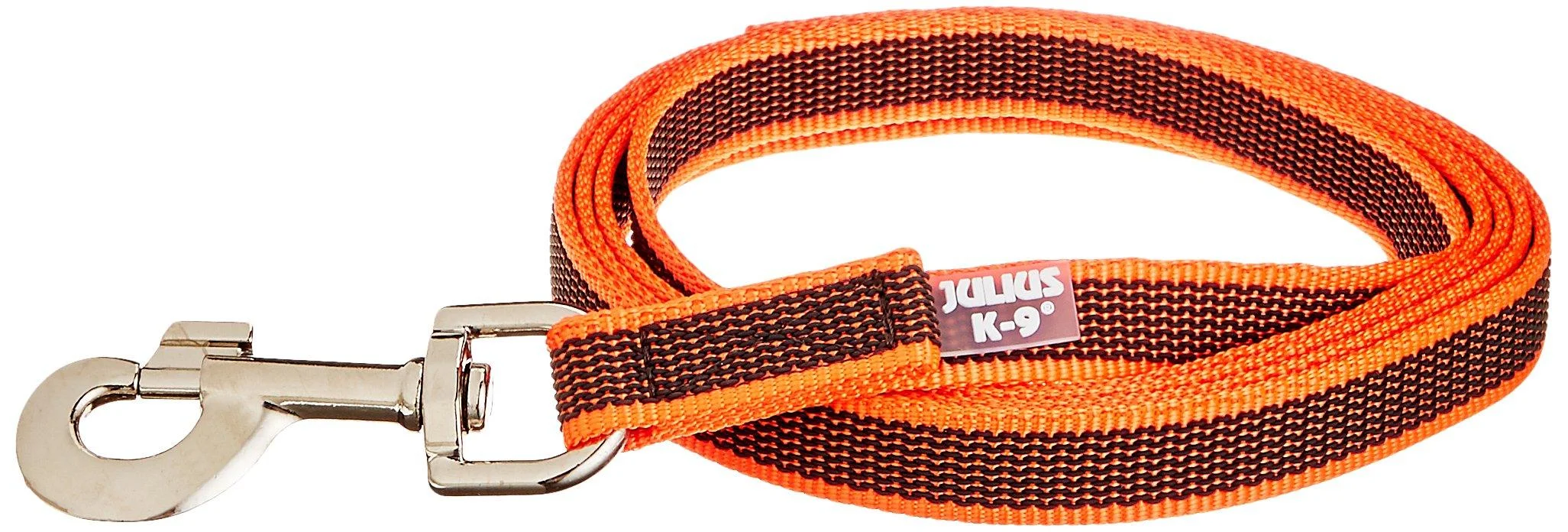 IDC Color & Gray rubberized leash 20 mm x 2 m without loop orange-gray Orange-gray 20 mm x 2 m (without loop)
