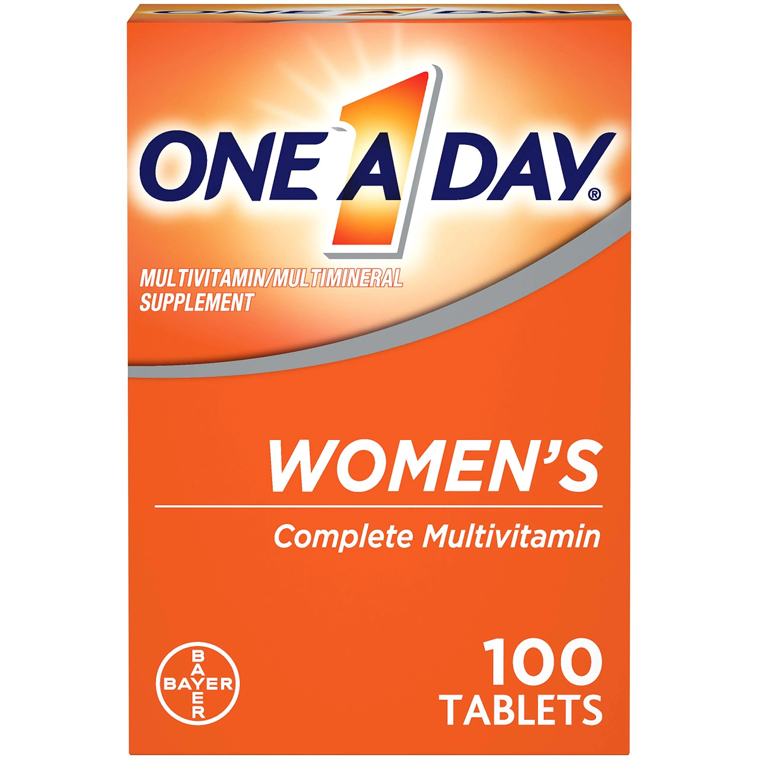 One a Day Women's Complete Multivitamin Supplement 100 Count - PHILIPS
