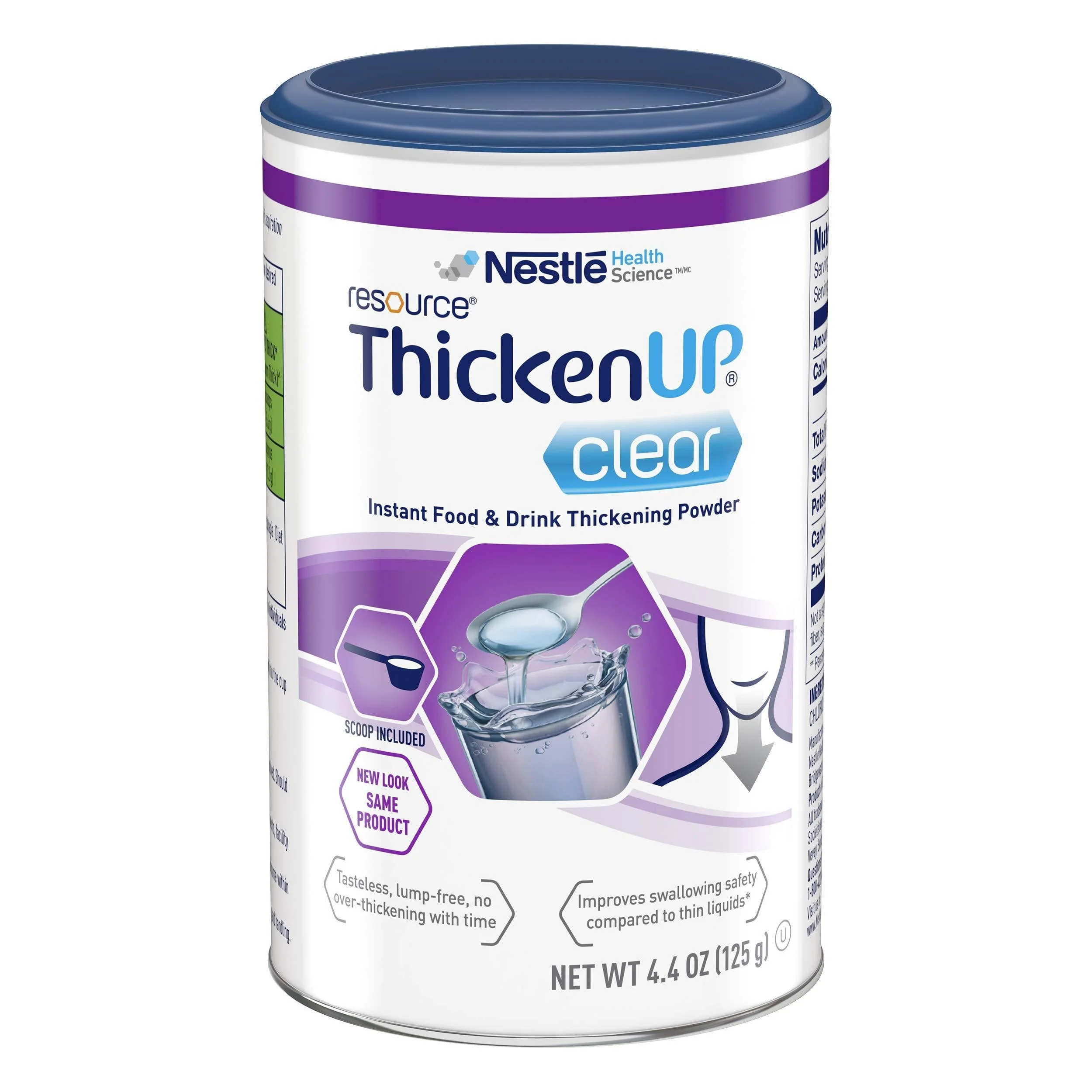 Resource Thicken Up Clear Powder Canister, 4.41 Ounce 4.4 Ounce (Pack of 1)