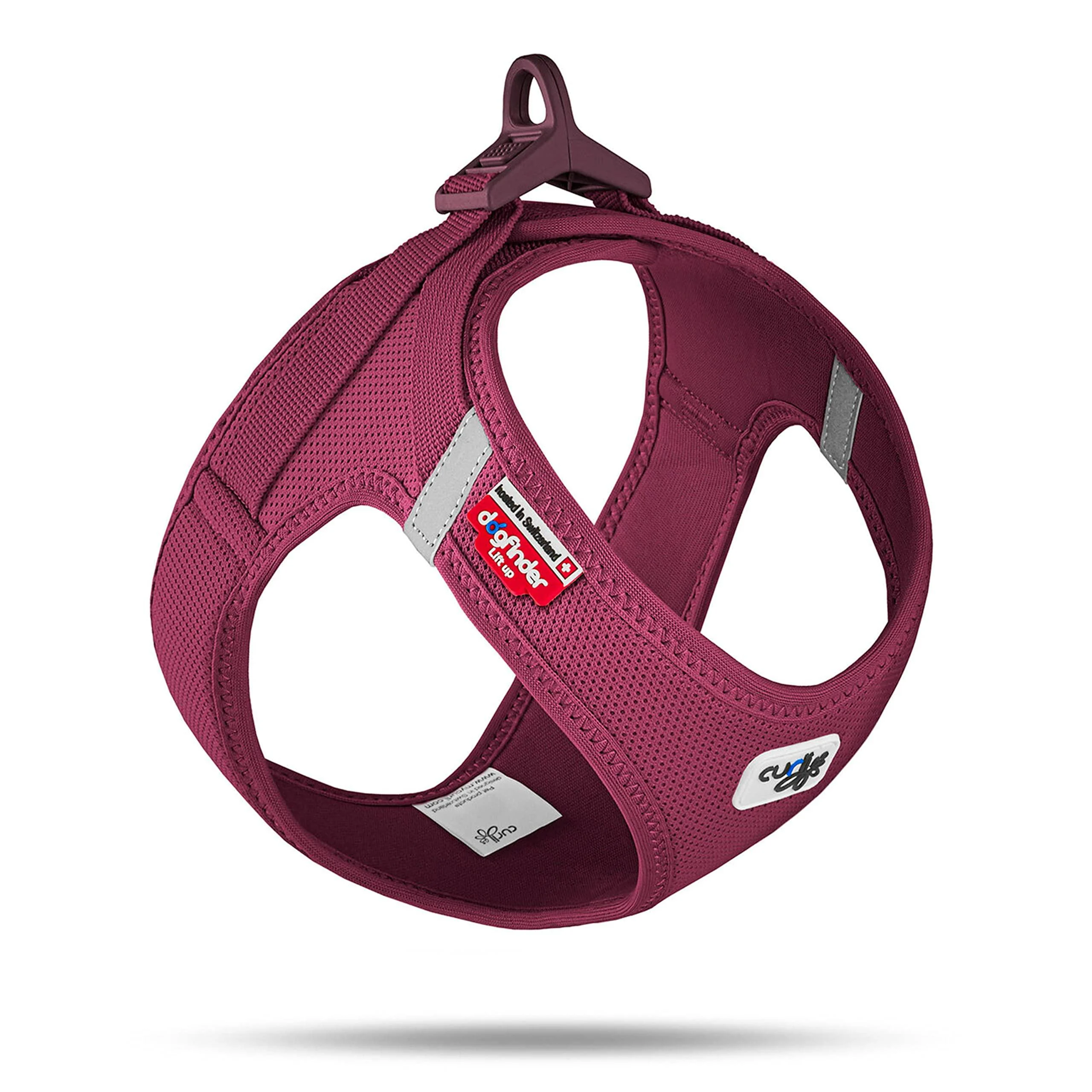 Vest Harness curli Clasp Air-Mesh Ruby 2XS Rot (Ruby) 2XS Einfarbig