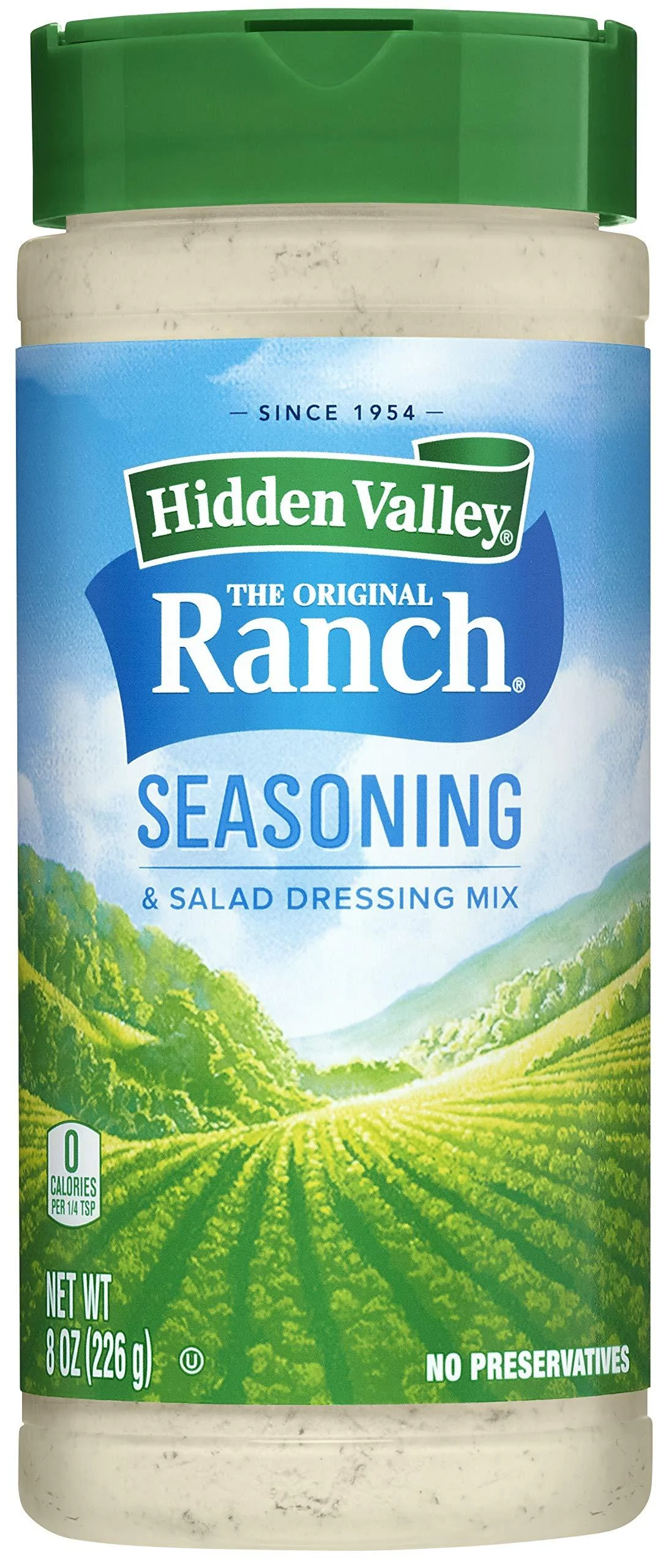 Hidden Valley Original Ranch Salad Dressing & Seasoning Mix, Gluten Free, Keto-Friendly - 1 Canister (Package May Vary)