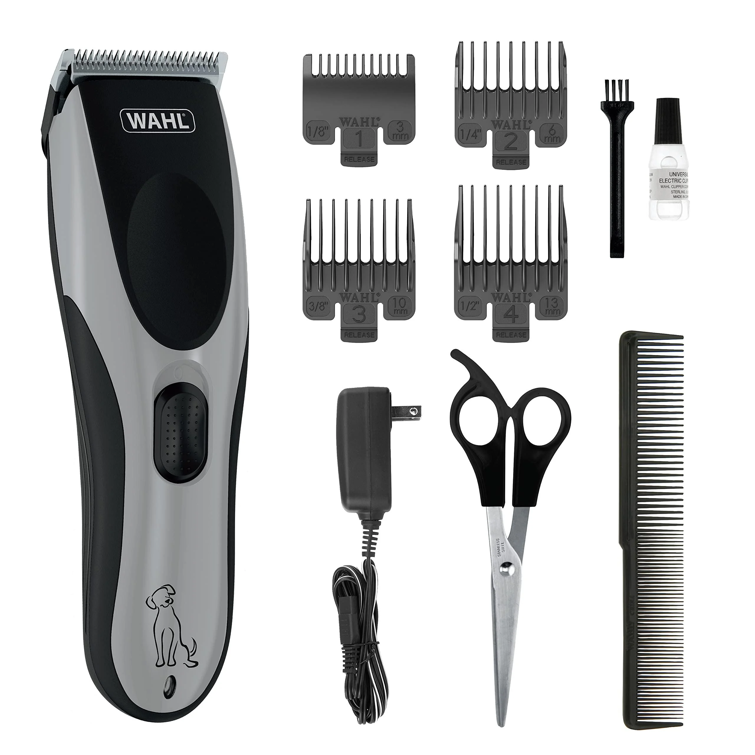 WAHL Easy Pro for Pets Rechargeable Dog Grooming Kit Electric Dog Clippers for Dogs & Cats with Fine to Medium Coats - Model 9549
