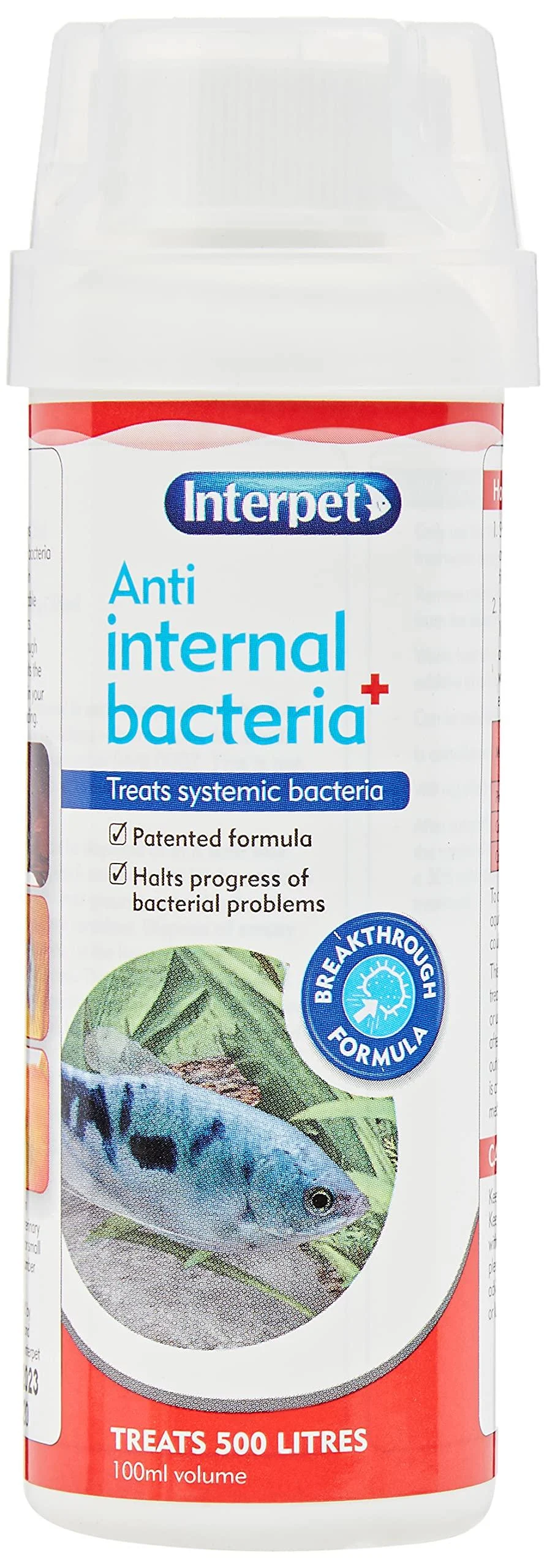 Interpet Anti Bacteria Aquarium Fish Treatment 100 ml 100 ml Single