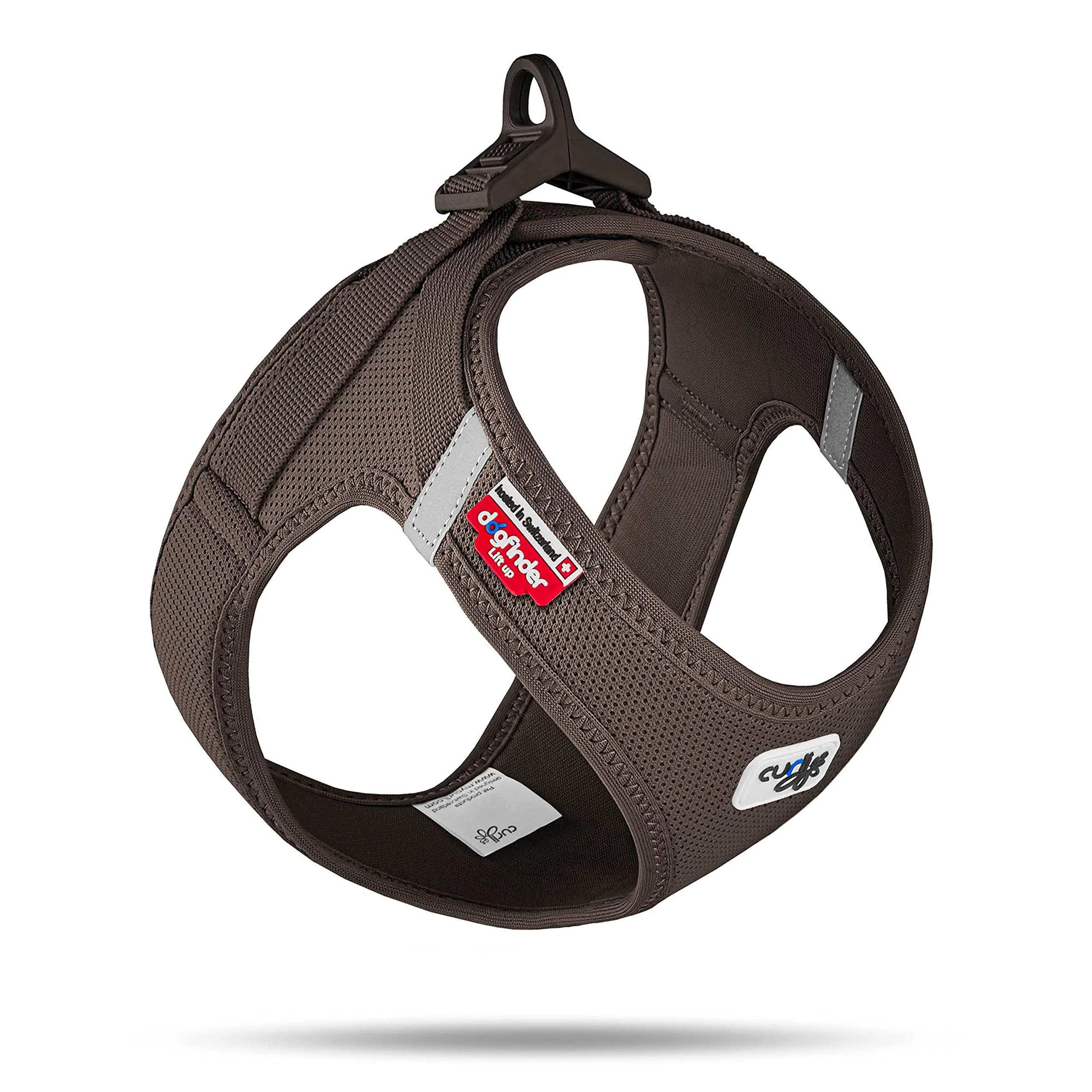 Vest Harness curli Clasp Air-Mesh Brown XS Braun XS Einfarbig