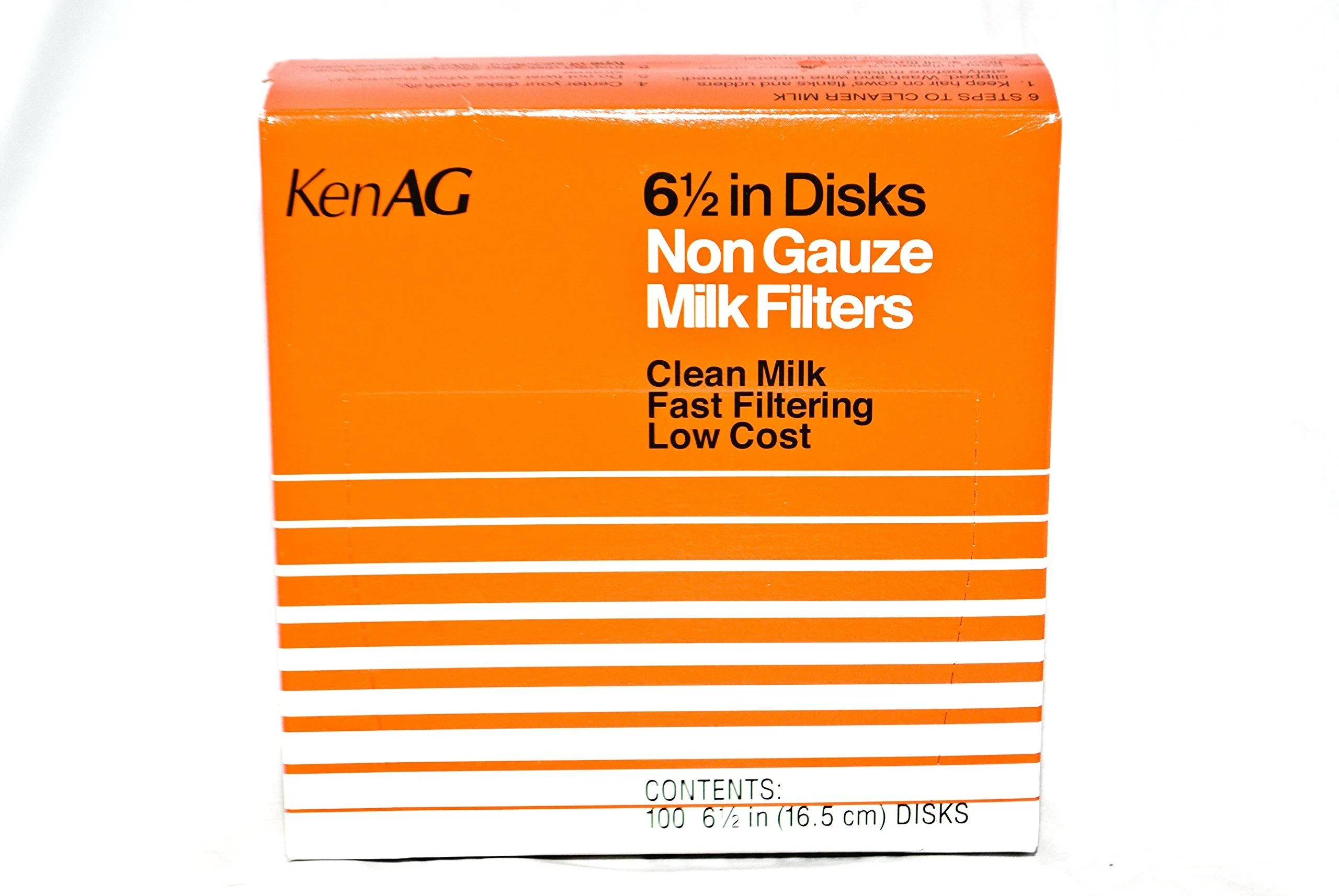 6-1/2" Milk Filter Disks Non-gauze 100pk, D110
