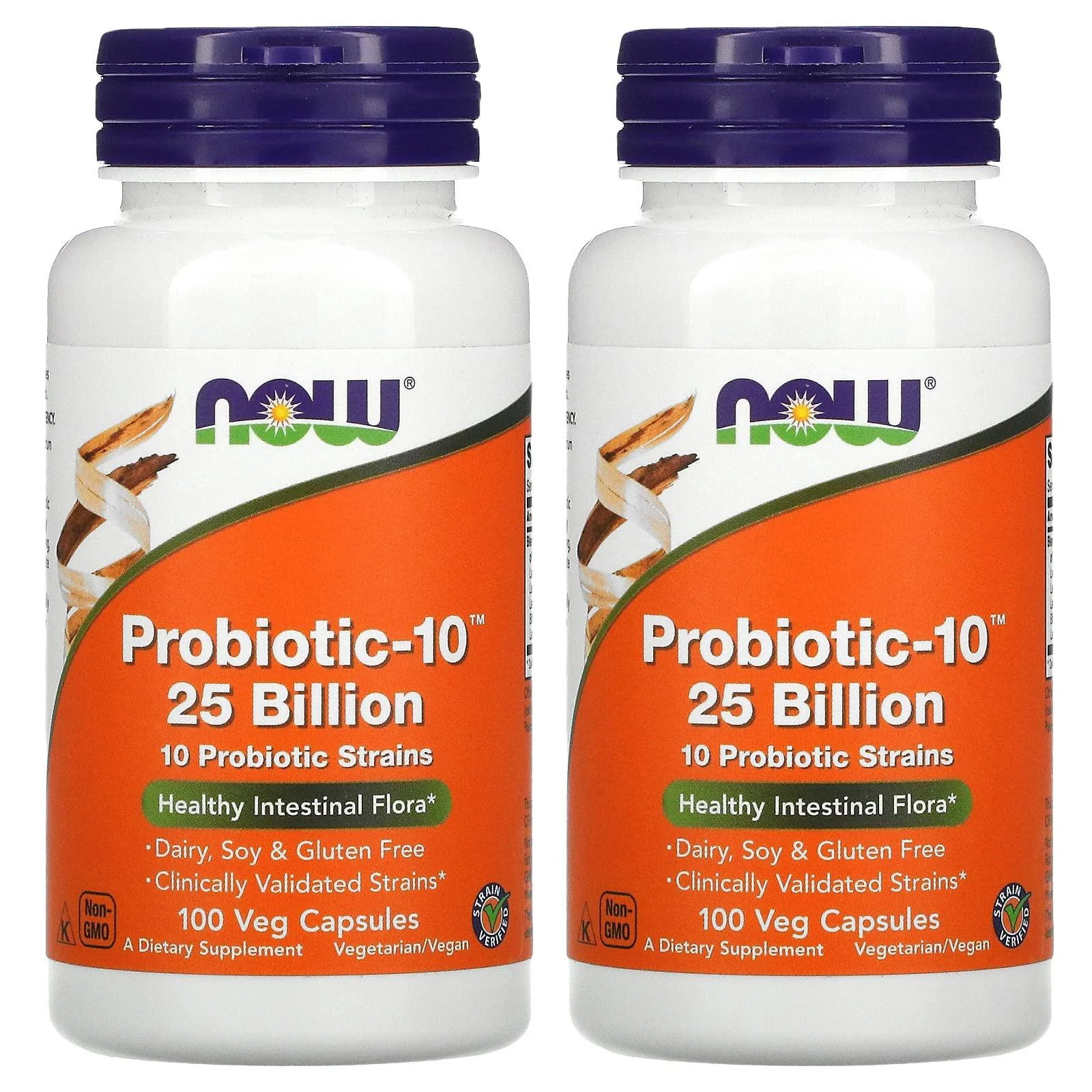 Now Foods Probiotic-10 25 Billion 100 Veg Capsules