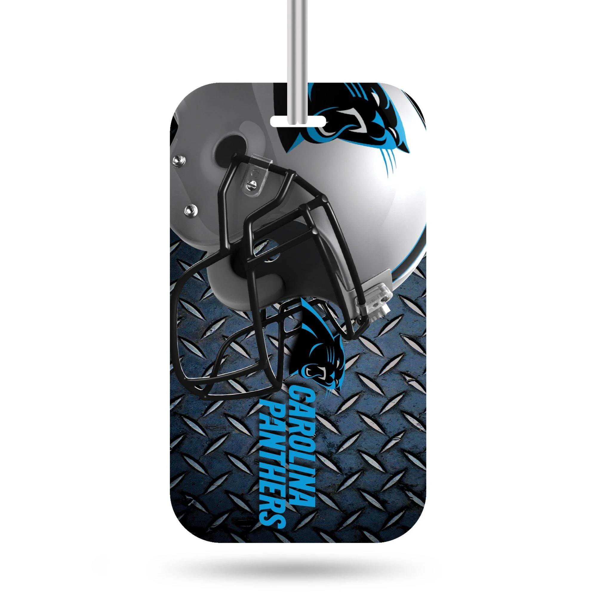 NFL Plastic Team Luggage Tag Carolina Panthers - Rico Industries