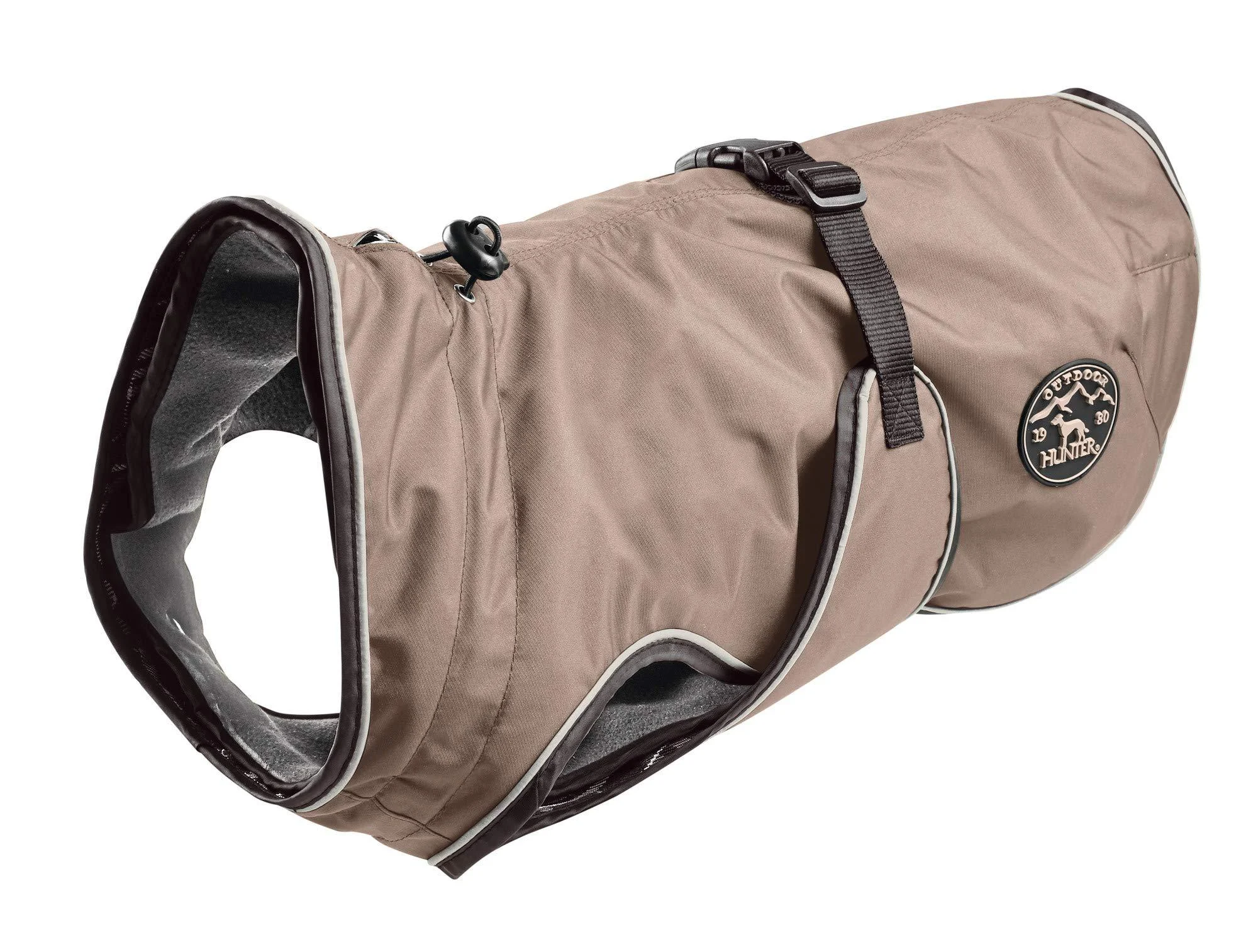 HUNTER UPPSALA dog coat water-repellent reflective 40 taupe taupe 40