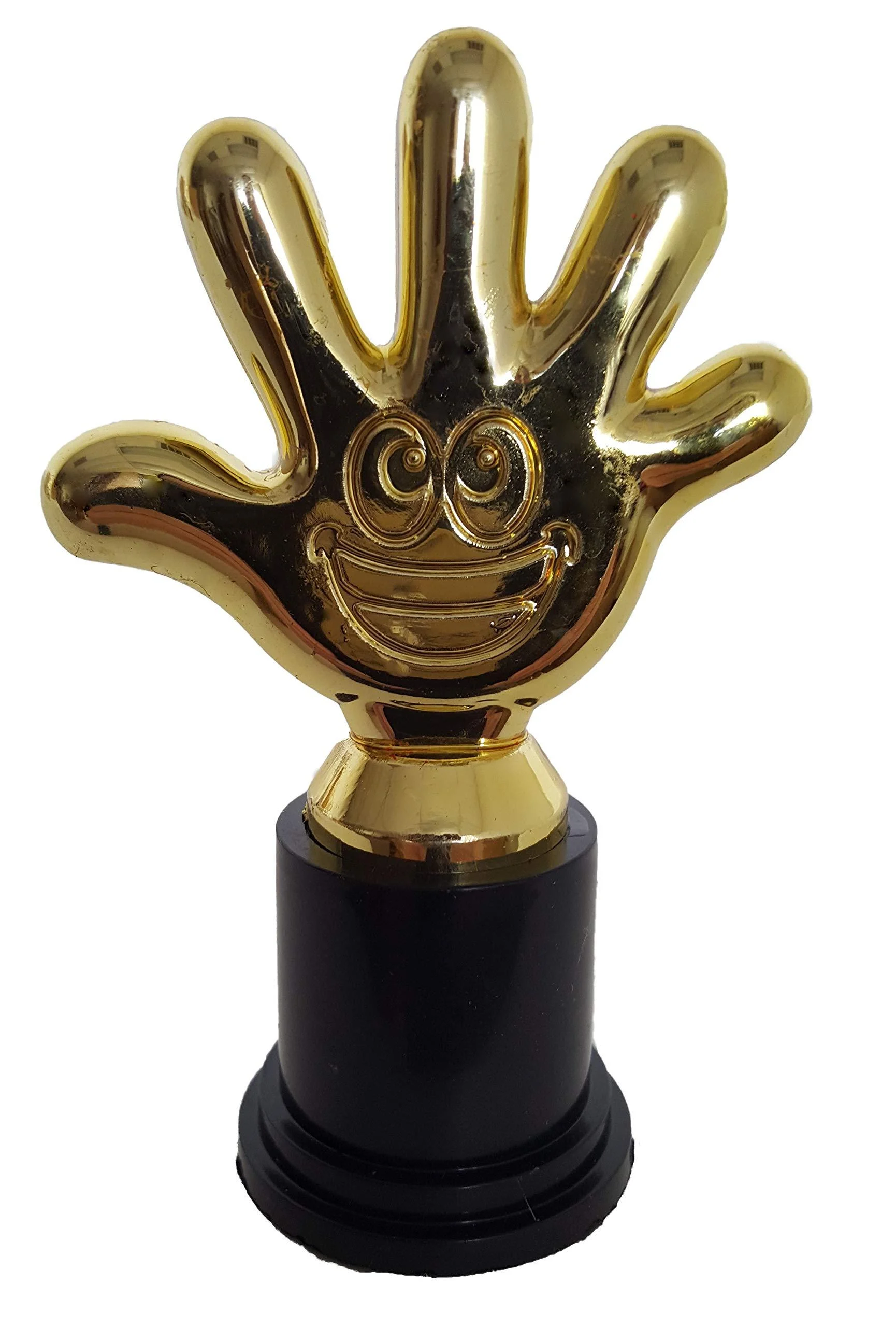 Dondor Plastic Gold Trophy Awards - Bulk Trophy Awards! HIGH FIVE