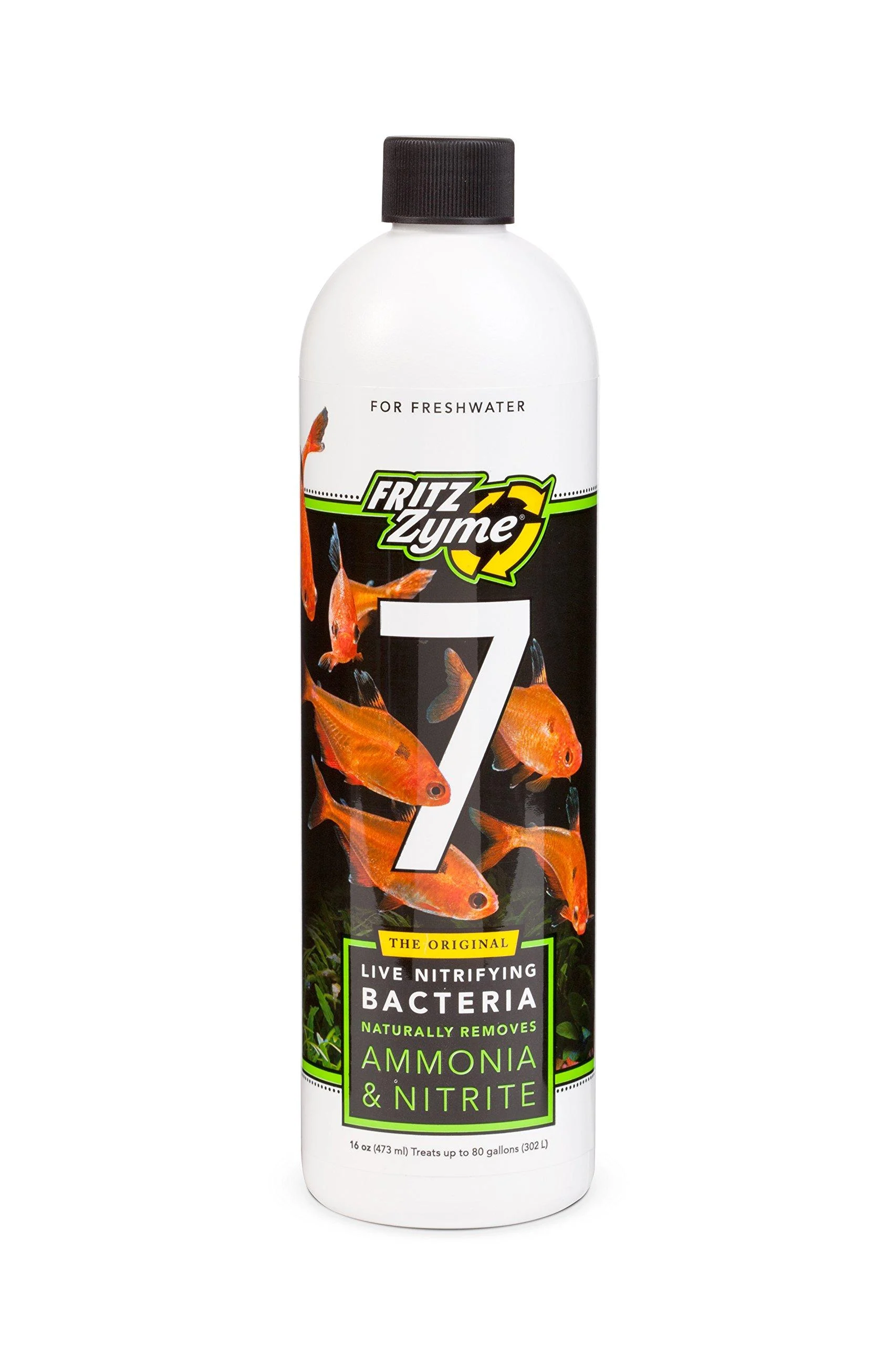 Fritz Aquatics FritzZyme 7 Nitrifying Bacteria for Fresh Water Aquariums 16 oz